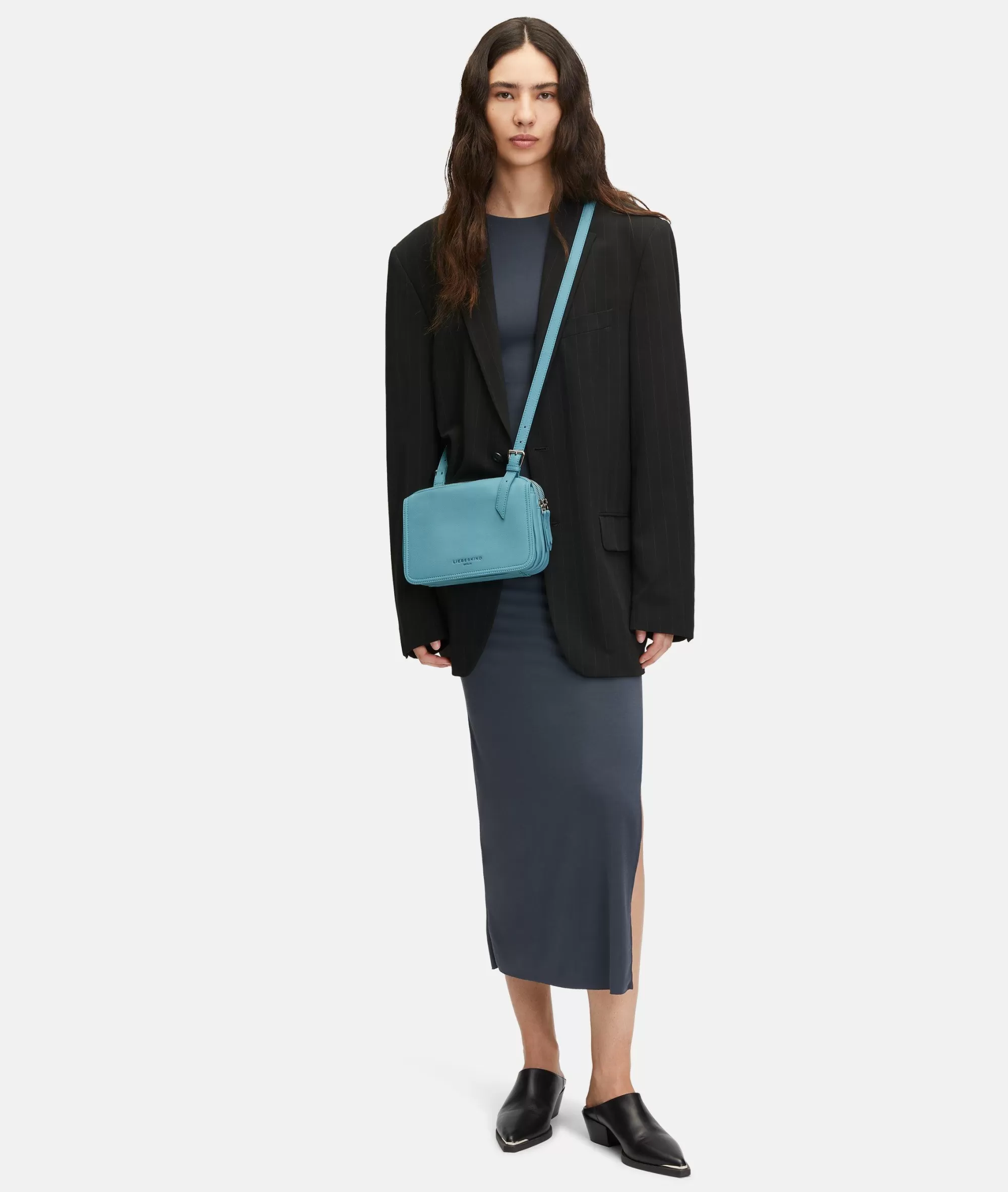 LIEBESKIND BERLIN  Ledertaschen | Umhängetaschen<Mareike azurblau