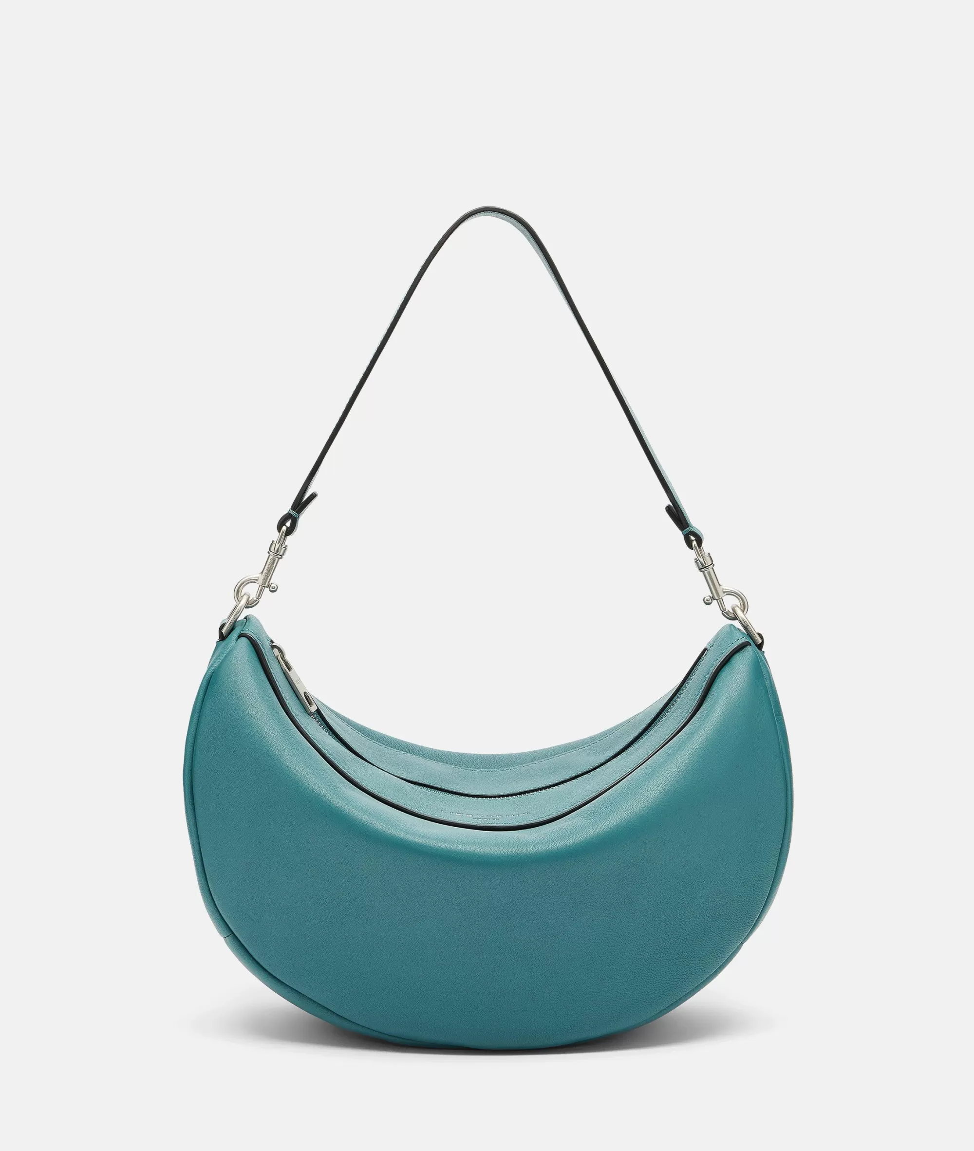 LIEBESKIND BERLIN  Ledertaschen | Schultertaschen<Melli Hobo M petrol
