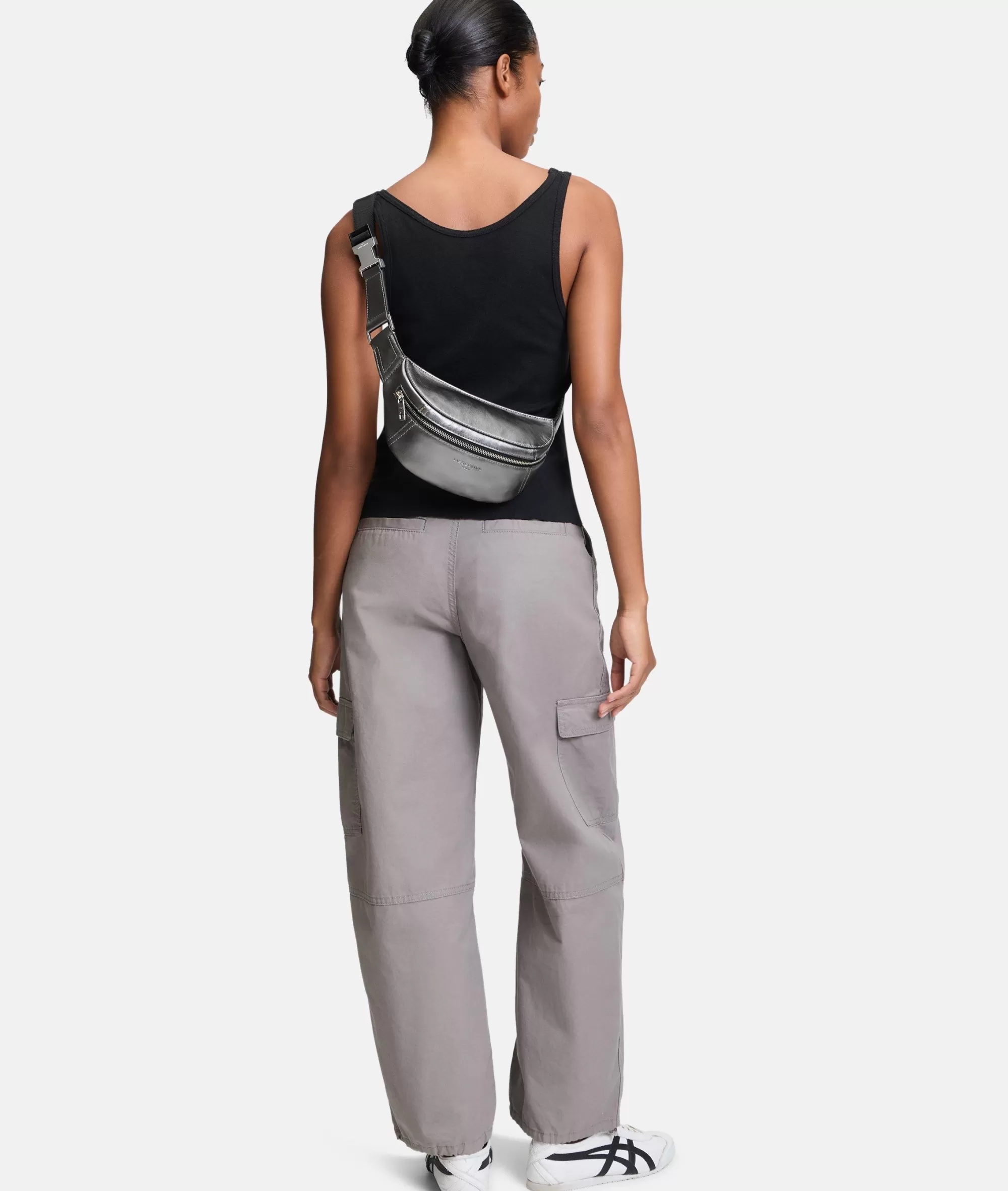 LIEBESKIND BERLIN  Gürteltaschen<Metallic Chudy Belt-Bag silber