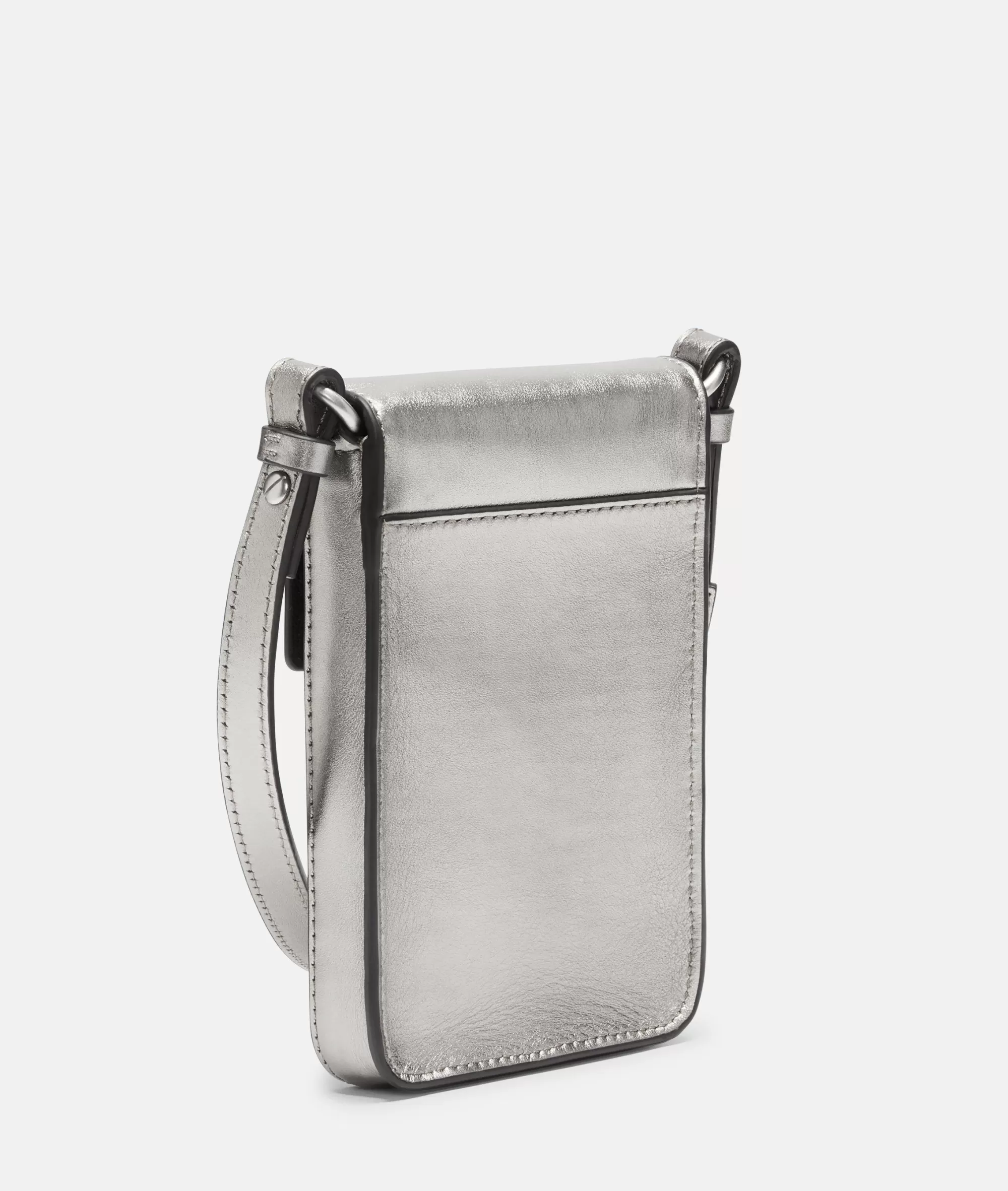 LIEBESKIND BERLIN  Handytaschen<Metallic Mobile Pouch silber