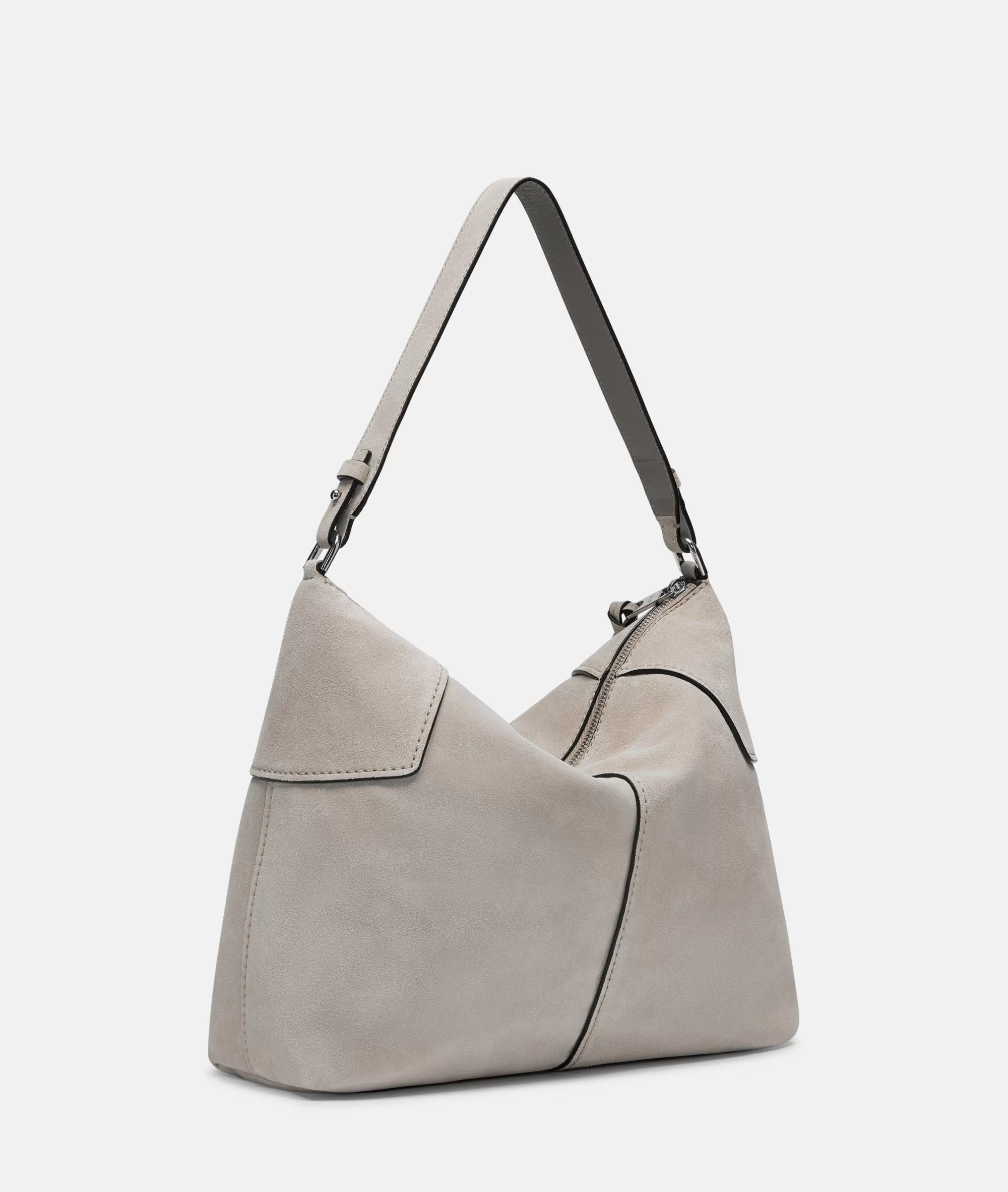 LIEBESKIND BERLIN  Ledertaschen | Schultertaschen<Mila Hobo M beige