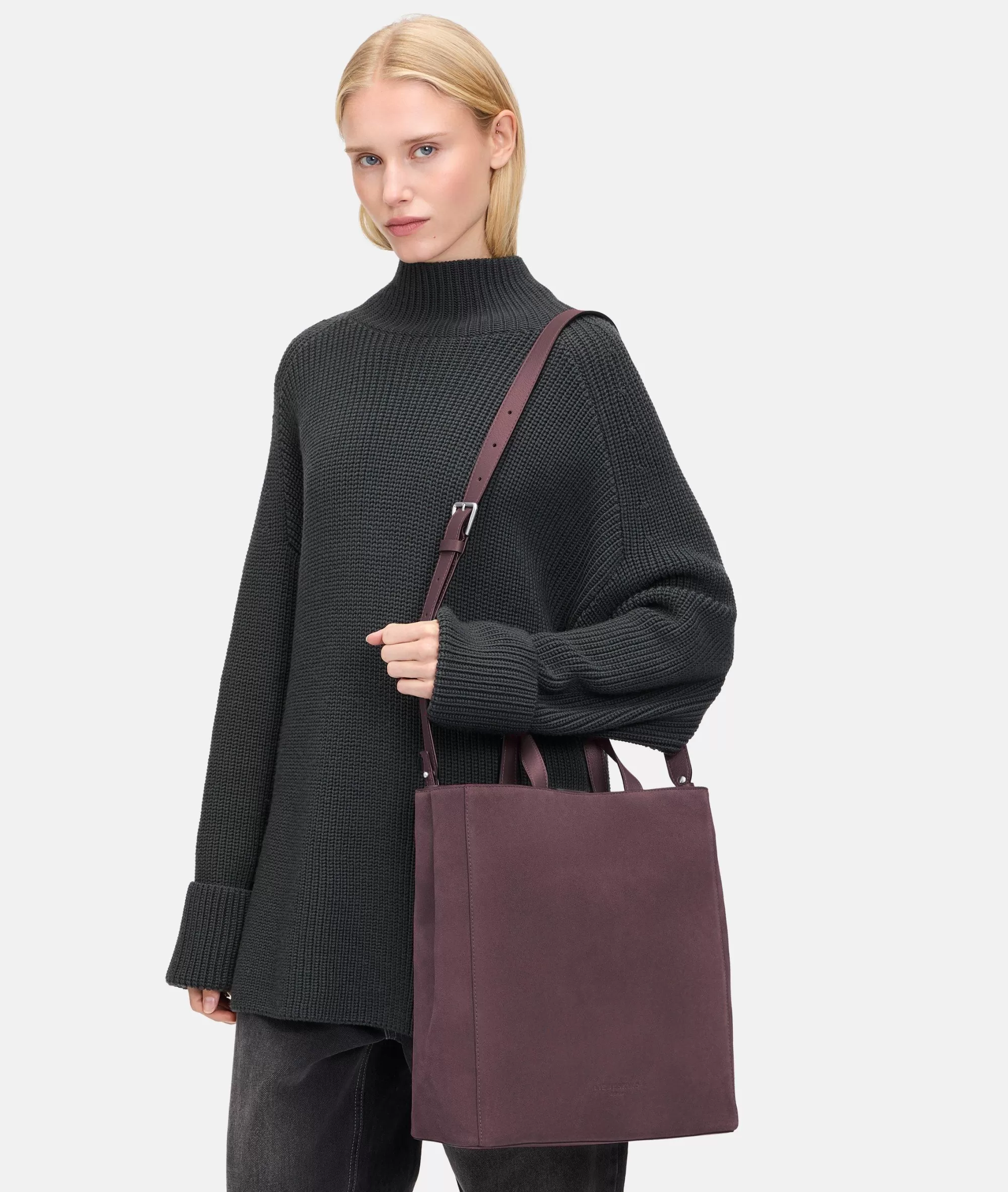 LIEBESKIND BERLIN  Handtaschen<Paper Bag M bordeaux