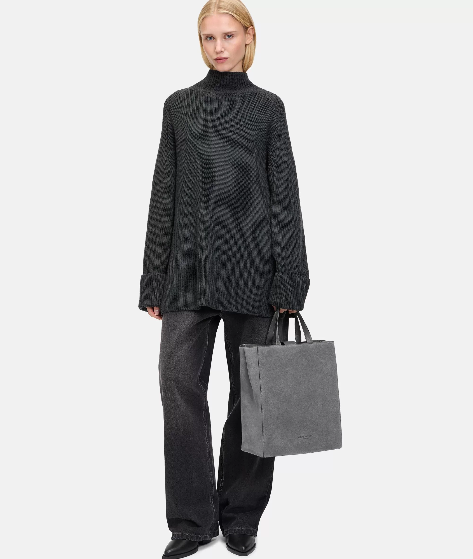 LIEBESKIND BERLIN  Handtaschen<Paper Bag M graumeliert