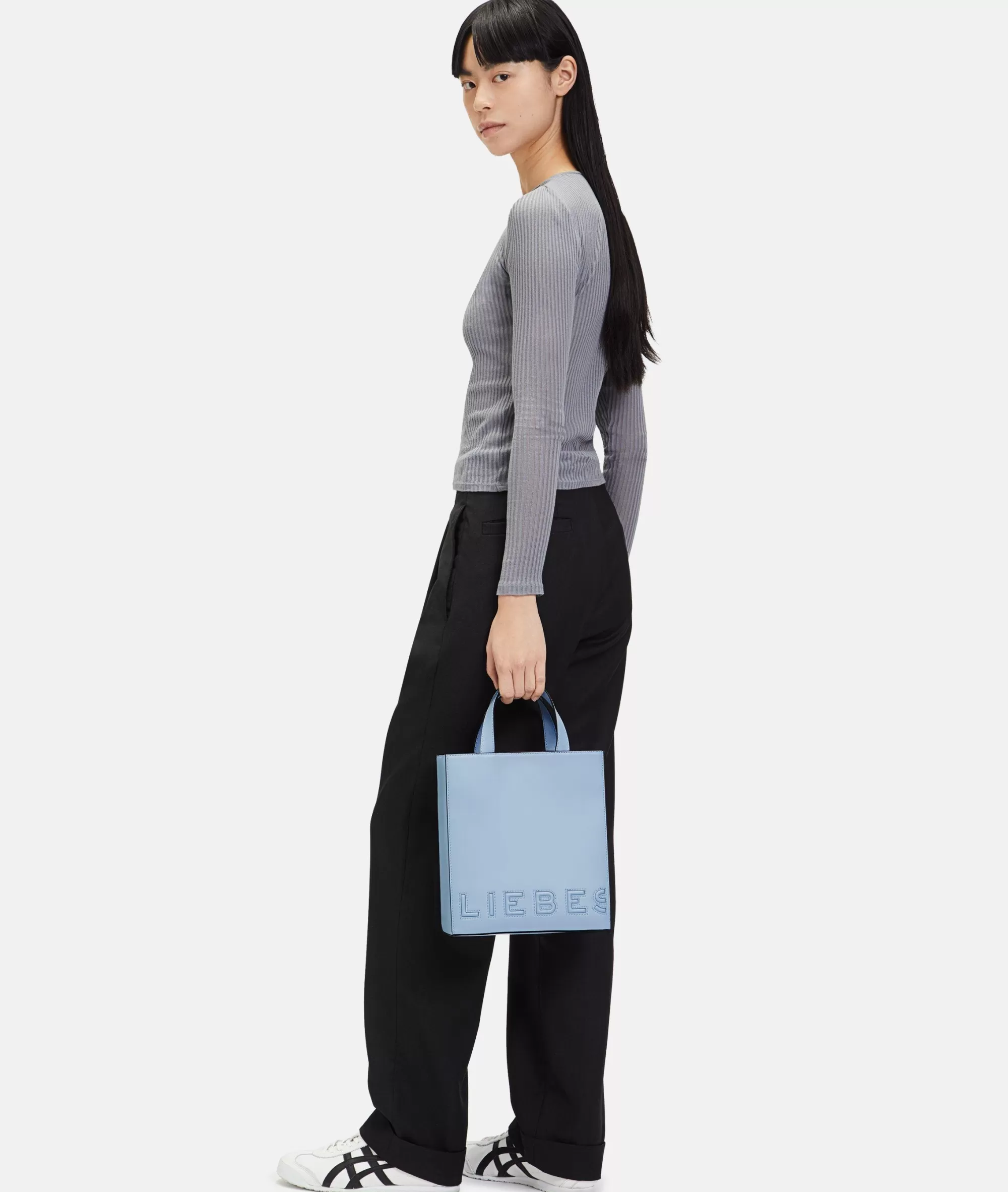 LIEBESKIND BERLIN  Ledertaschen | Handtaschen<Paper Bag S hellblau