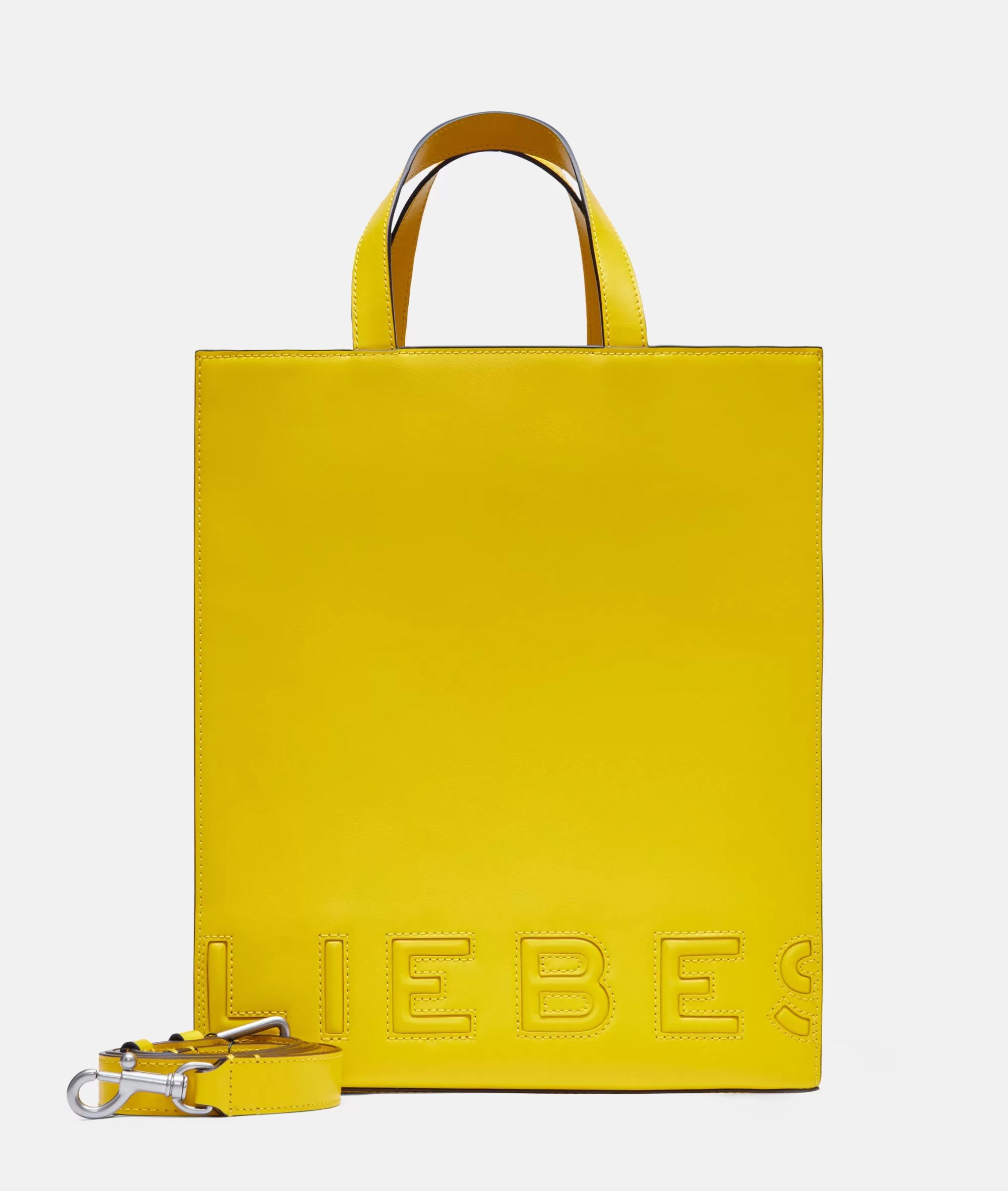 LIEBESKIND BERLIN  Ledertaschen | Handtaschen<Paper Bag Tote M zitrone