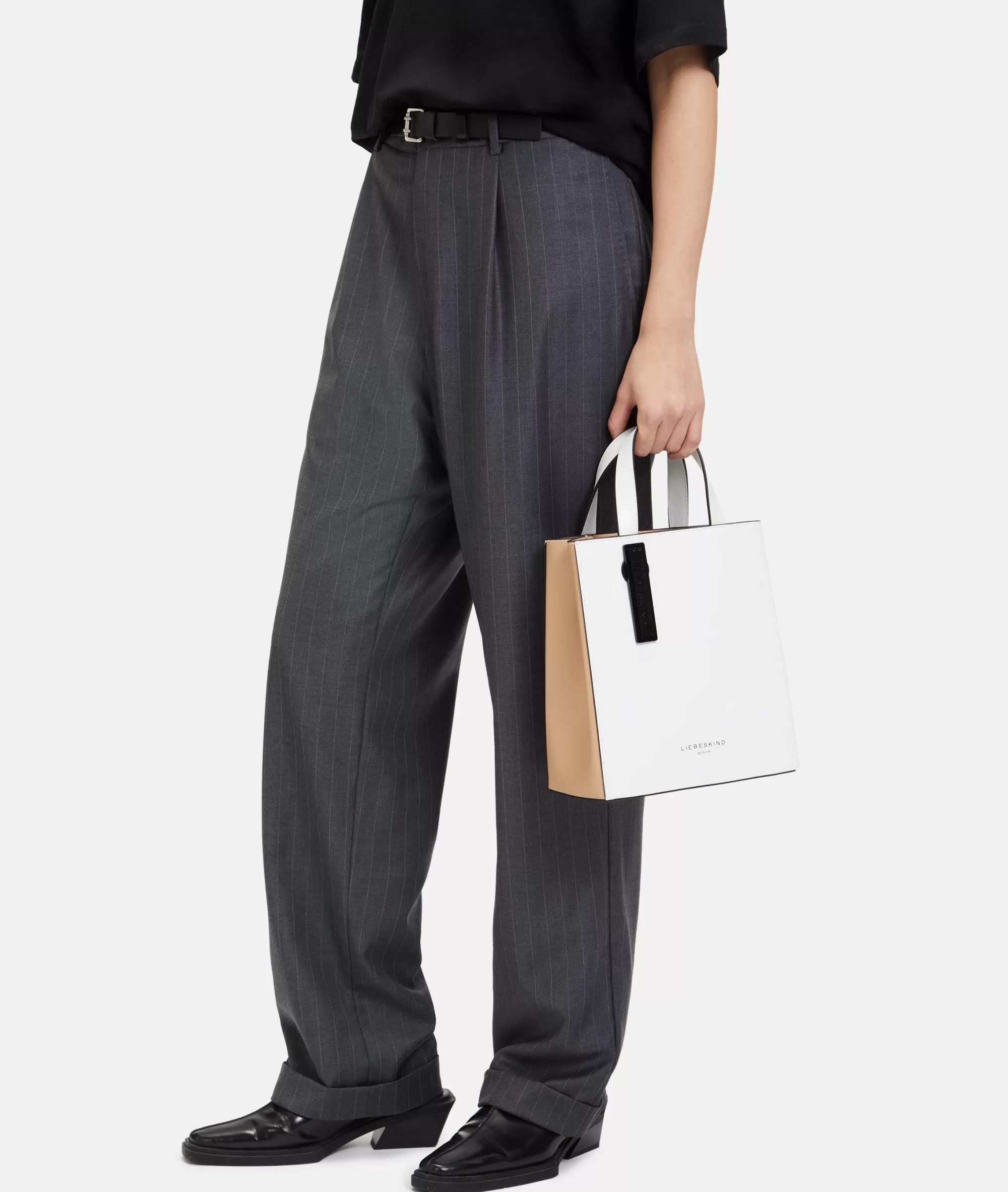 LIEBESKIND BERLIN  Ledertaschen | Handtaschen<Paper Bag Tote S weiß