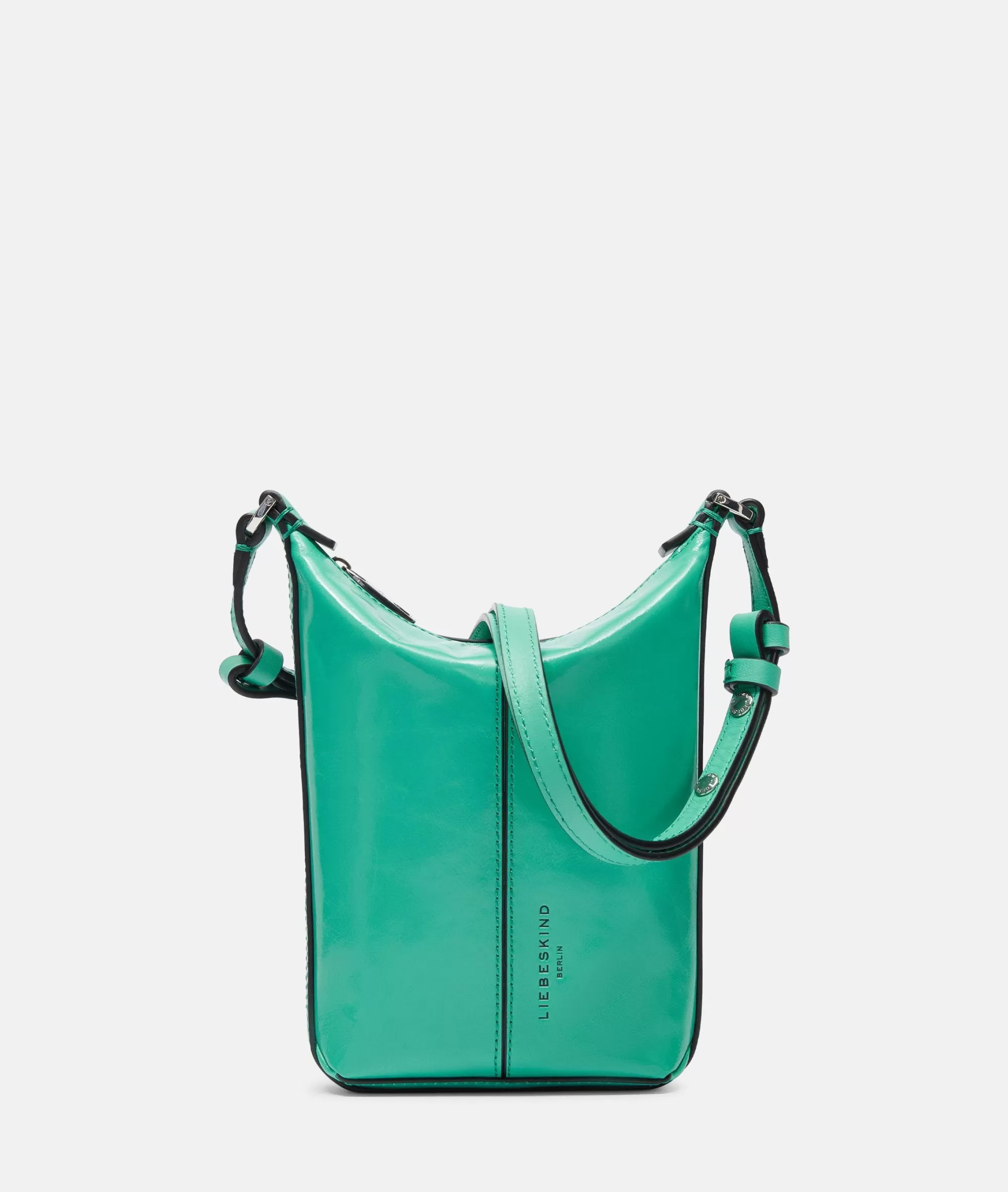 LIEBESKIND BERLIN  Ledertaschen | Umhängetaschen<Paris Crossbody XS türkis