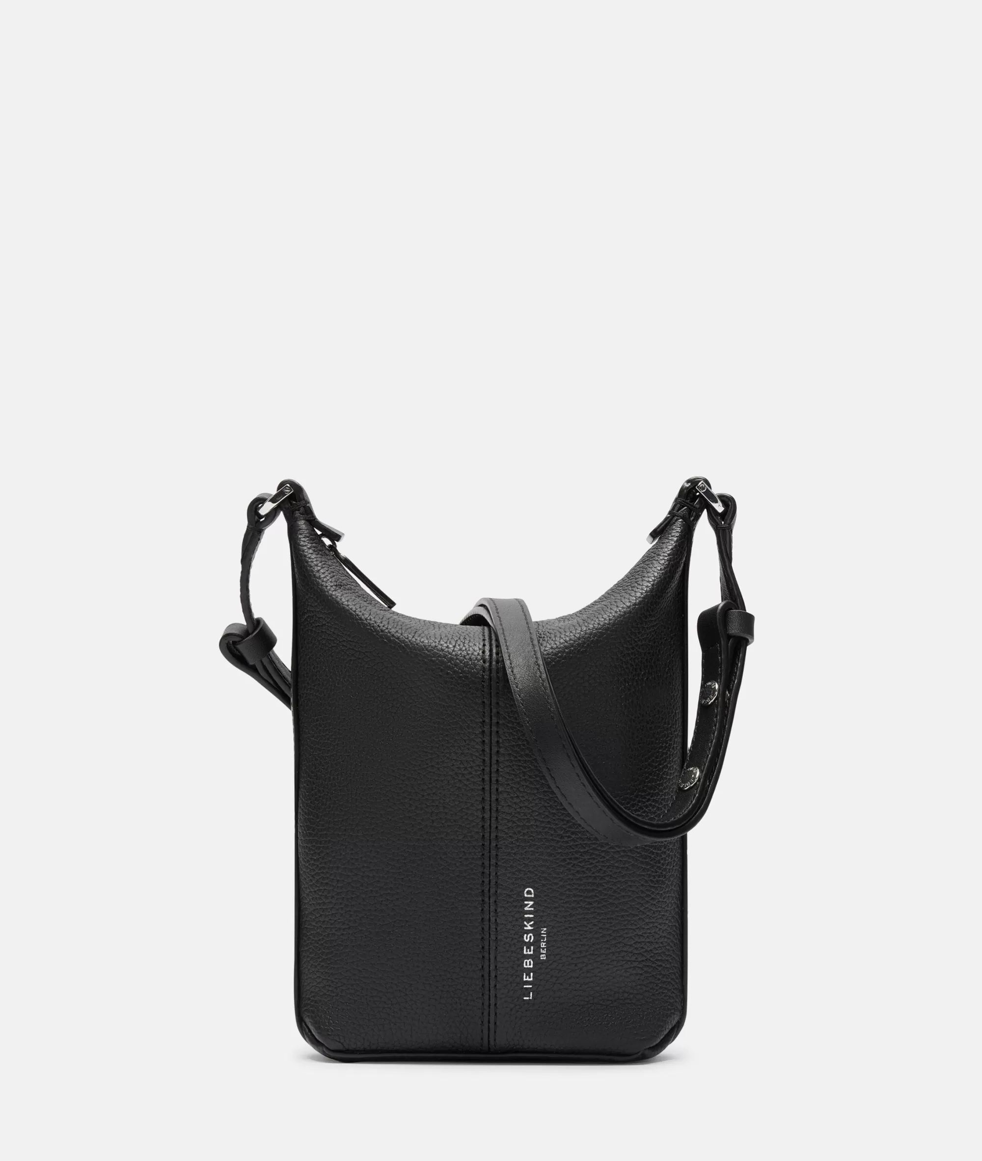 LIEBESKIND BERLIN  Ledertaschen | Umhängetaschen<Paris Crossbody XS schwarz