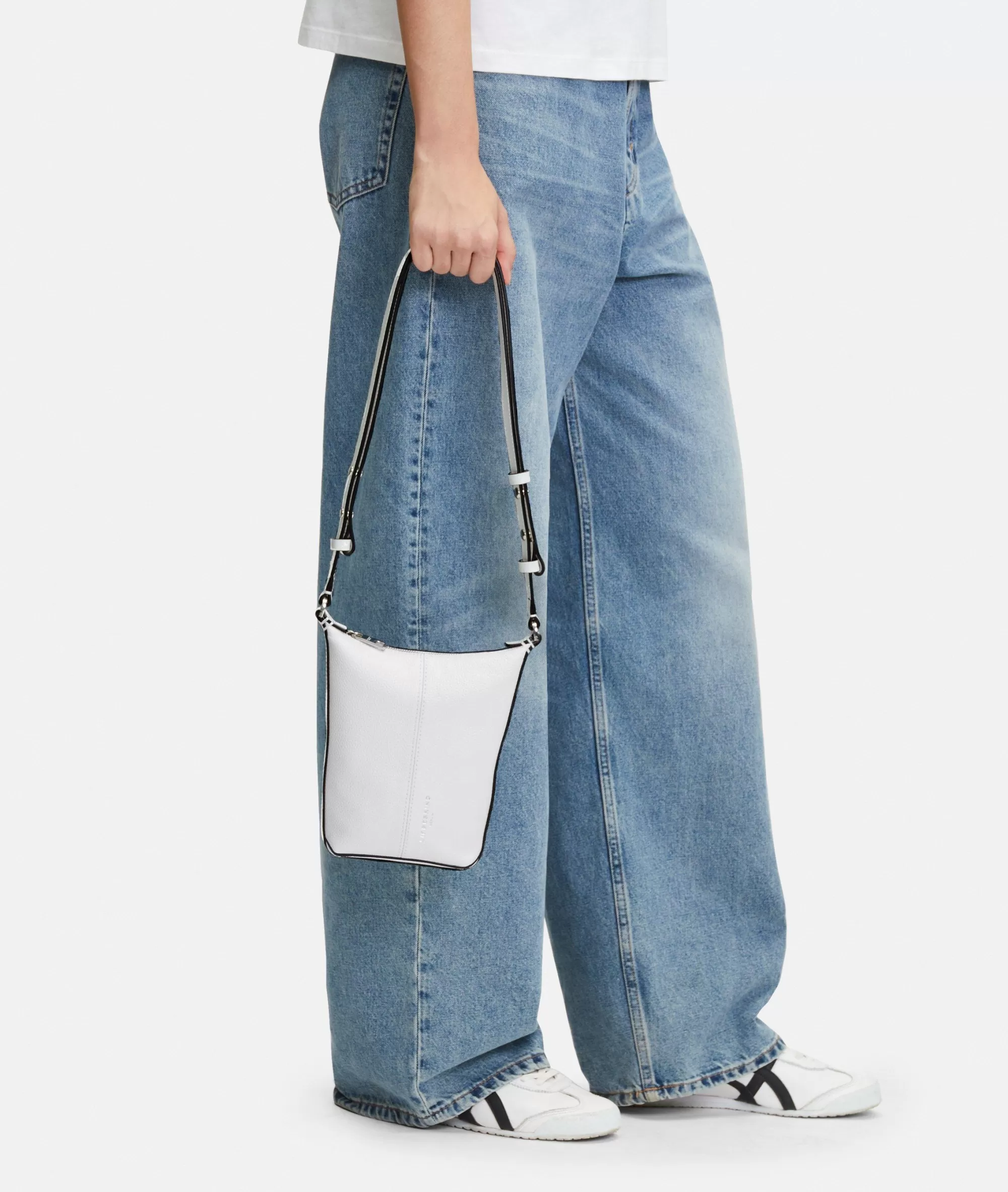 LIEBESKIND BERLIN  Ledertaschen | Umhängetaschen<Paris Crossbody XS weiß