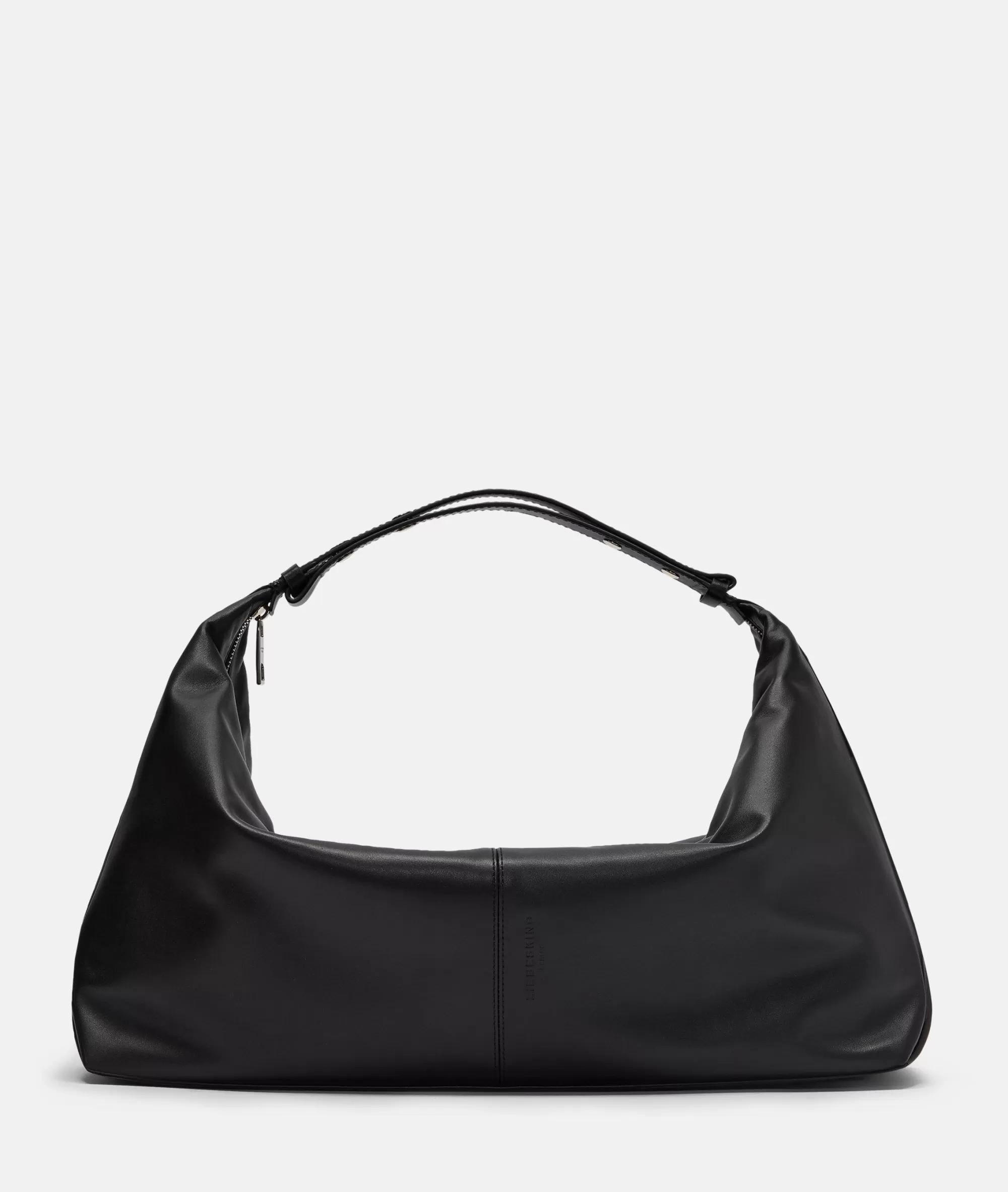 LIEBESKIND BERLIN  Ledertaschen | Schultertaschen<Paris Hobo L schwarz