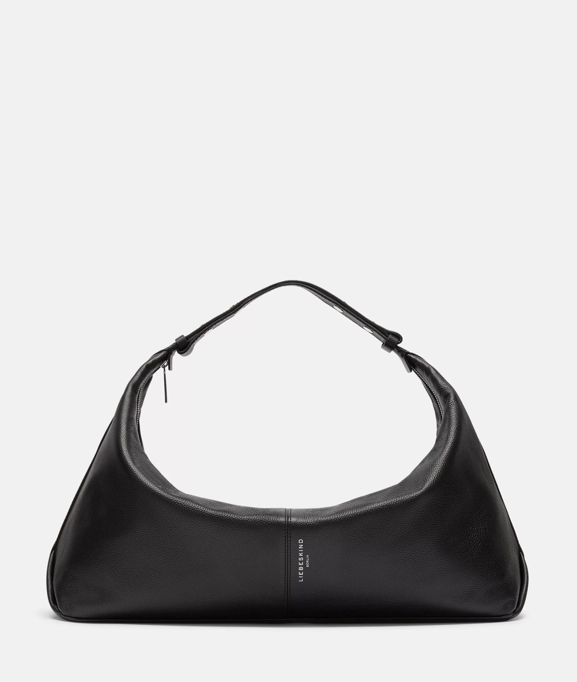 LIEBESKIND BERLIN  Ledertaschen | Schultertaschen<Paris Hobo L schwarz