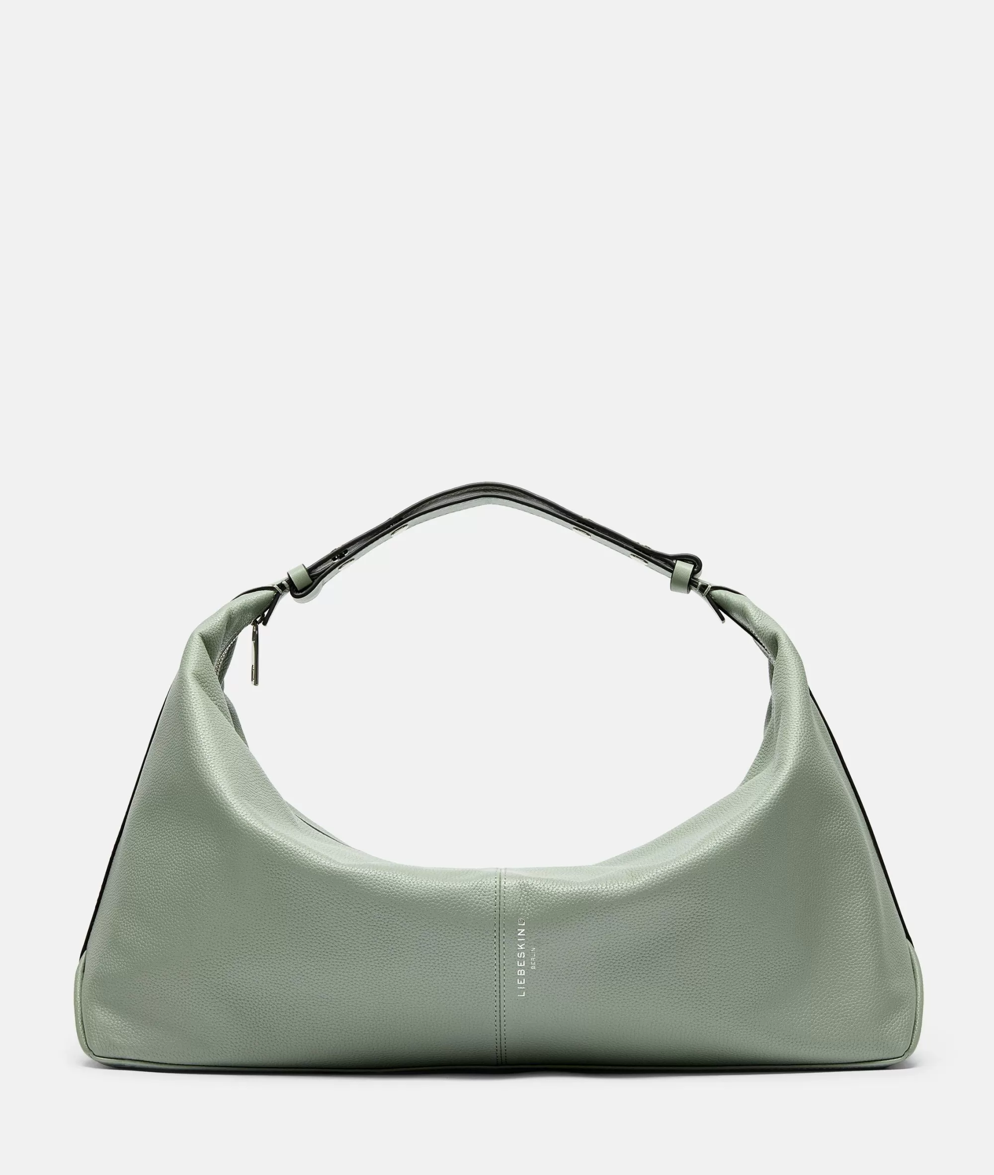 LIEBESKIND BERLIN  Ledertaschen | Schultertaschen<Paris Hobo L salbeigrün