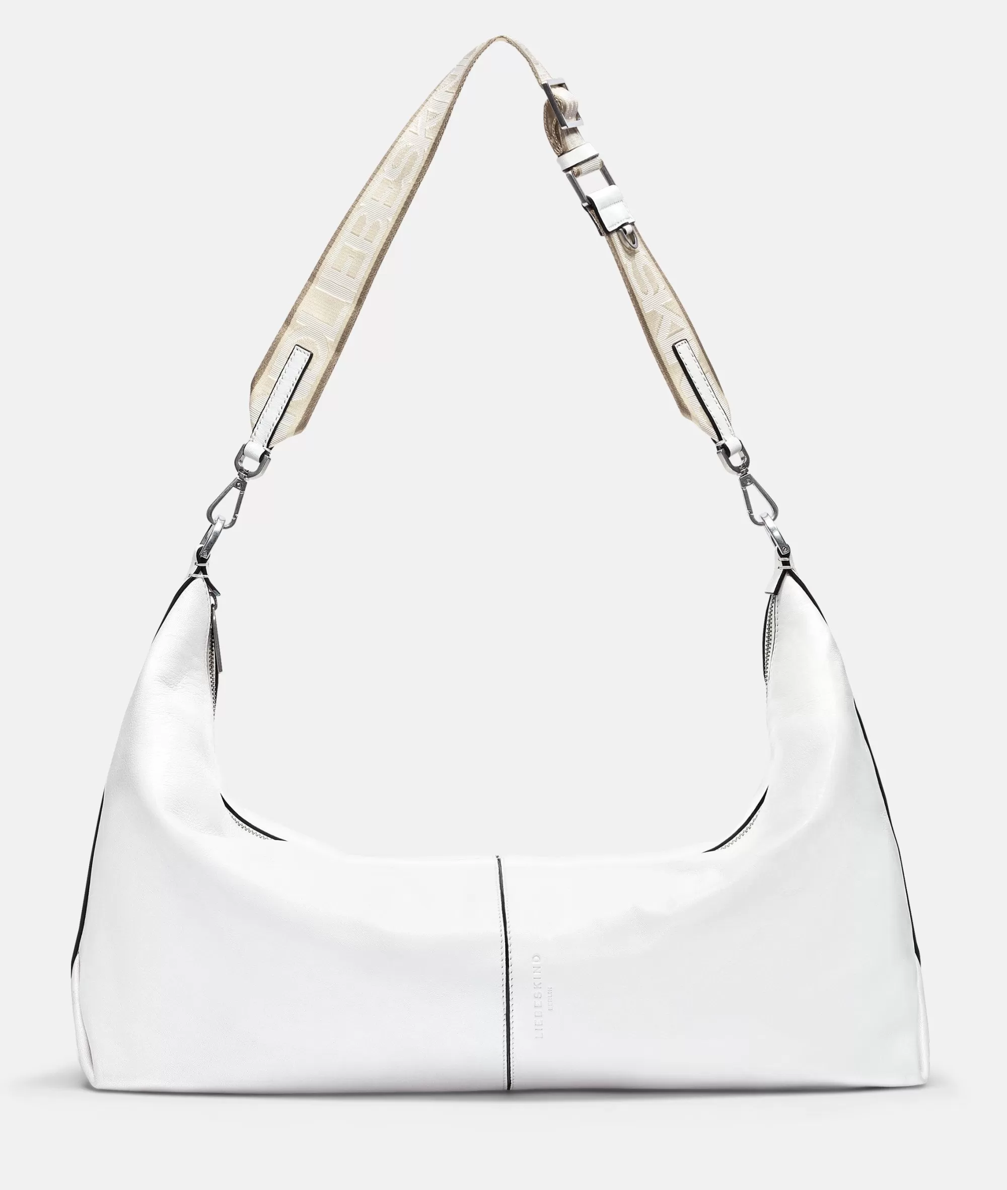 LIEBESKIND BERLIN  Ledertaschen | Schultertaschen<Paris Hobo L weiß