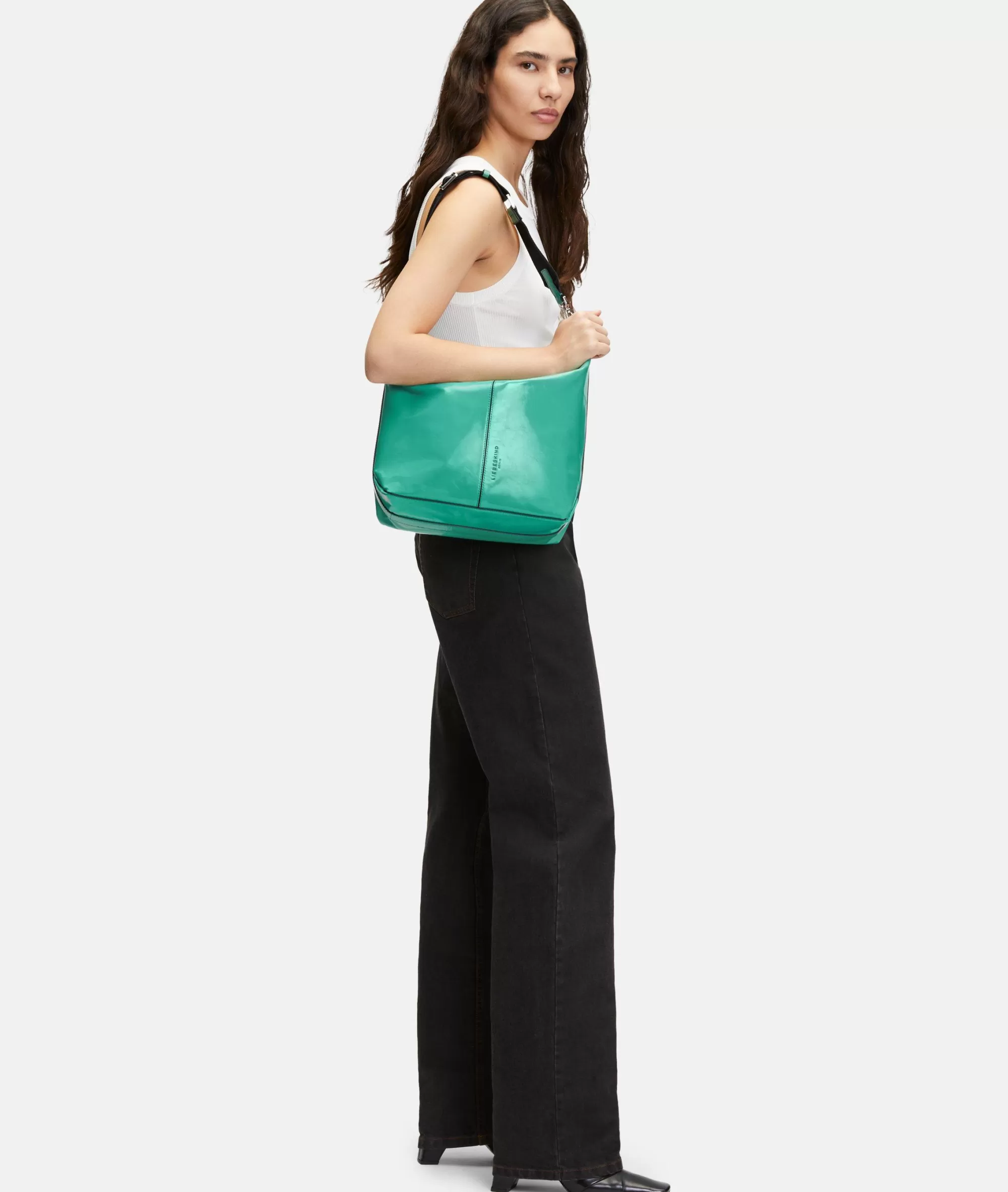 LIEBESKIND BERLIN  Business Bags | Ledertaschen<Paris Hobo M türkis