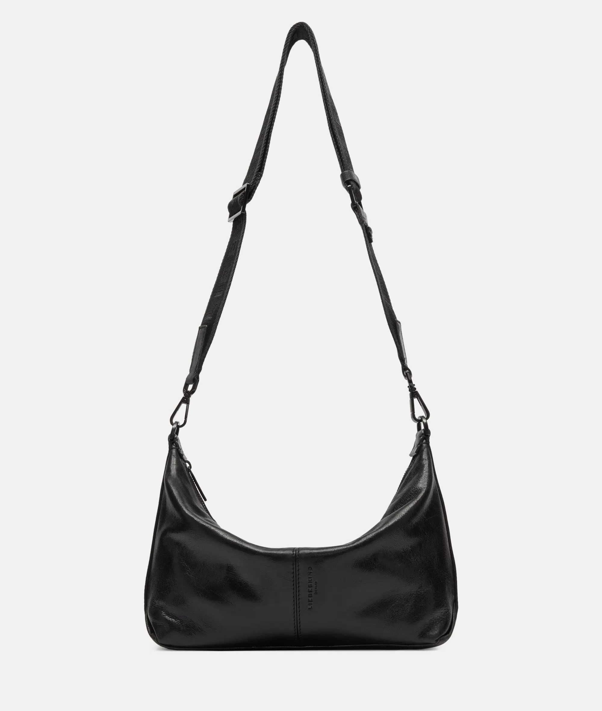 LIEBESKIND BERLIN  Ledertaschen | Schultertaschen<Paris Hobo S schwarz