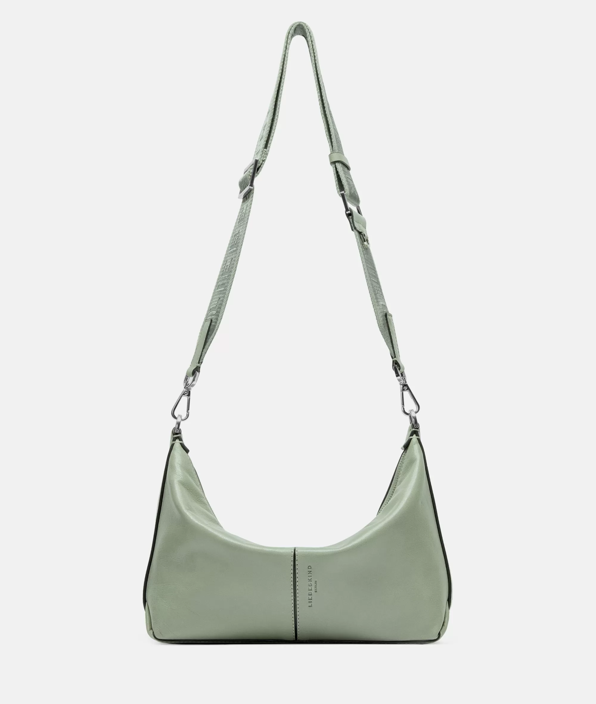 LIEBESKIND BERLIN  Ledertaschen | Schultertaschen<Paris Hobo S salbeigrün