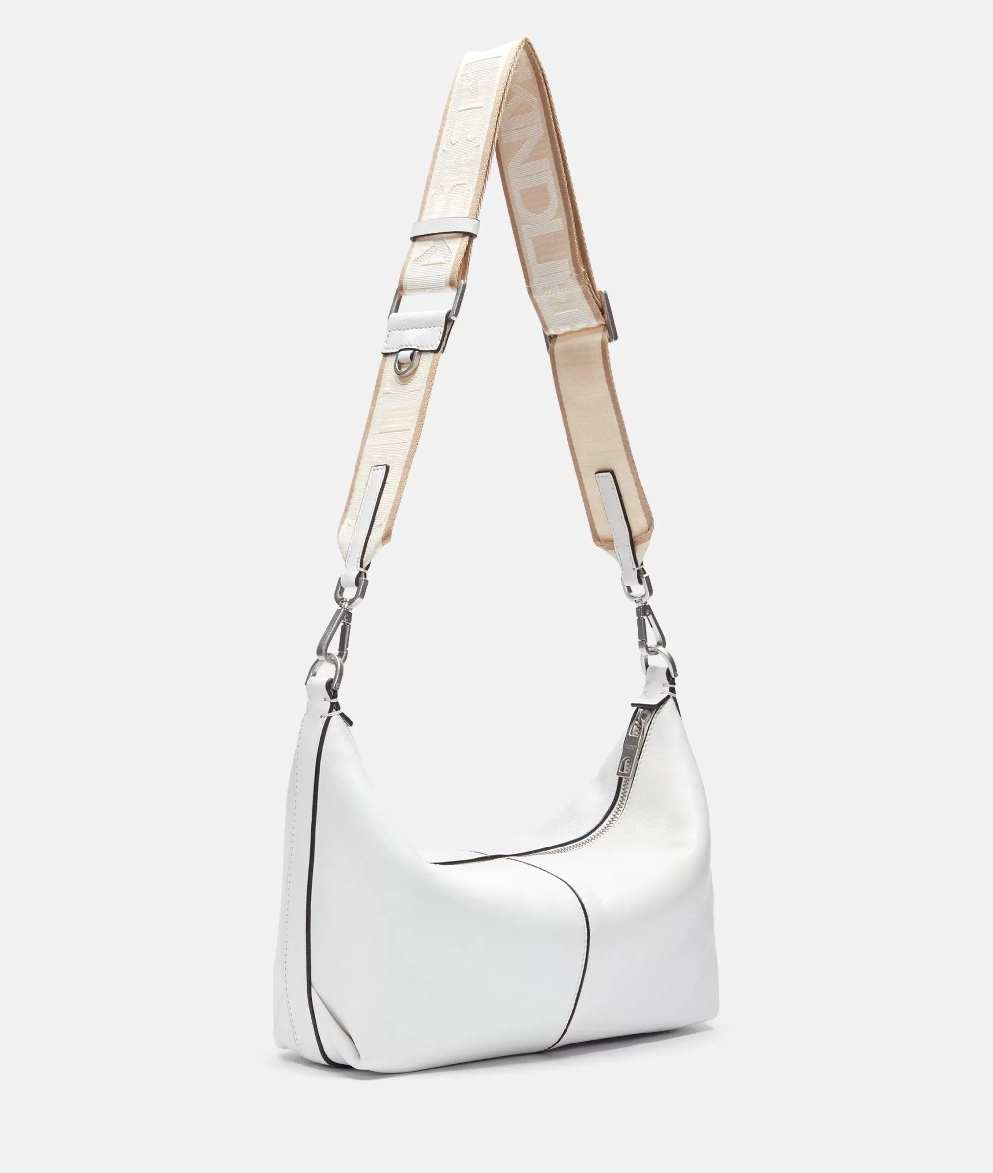 LIEBESKIND BERLIN  Ledertaschen | Umhängetaschen<Paris Hobo S weiß