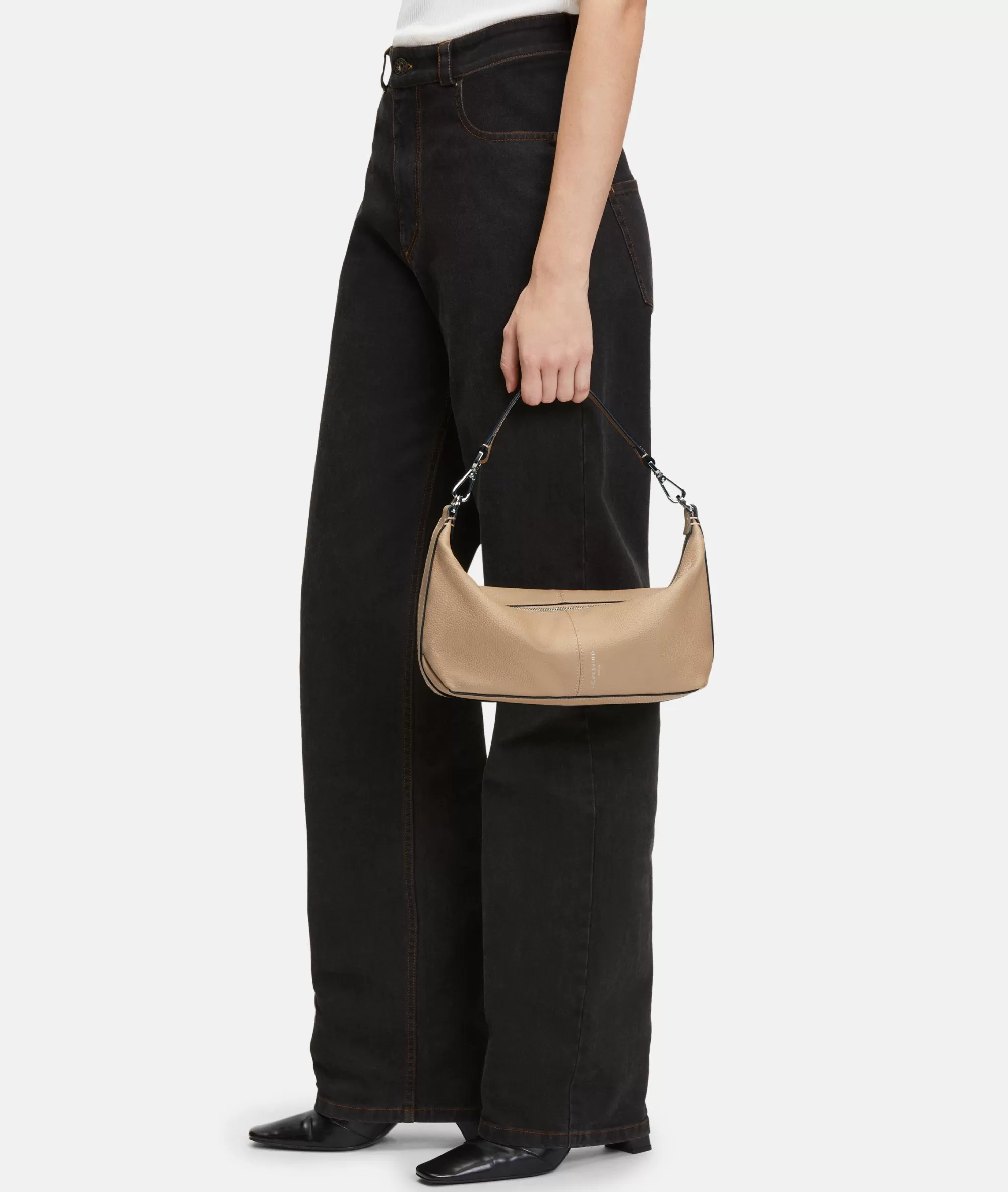 LIEBESKIND BERLIN  Ledertaschen | Schultertaschen<Paris Hobo S sandstein