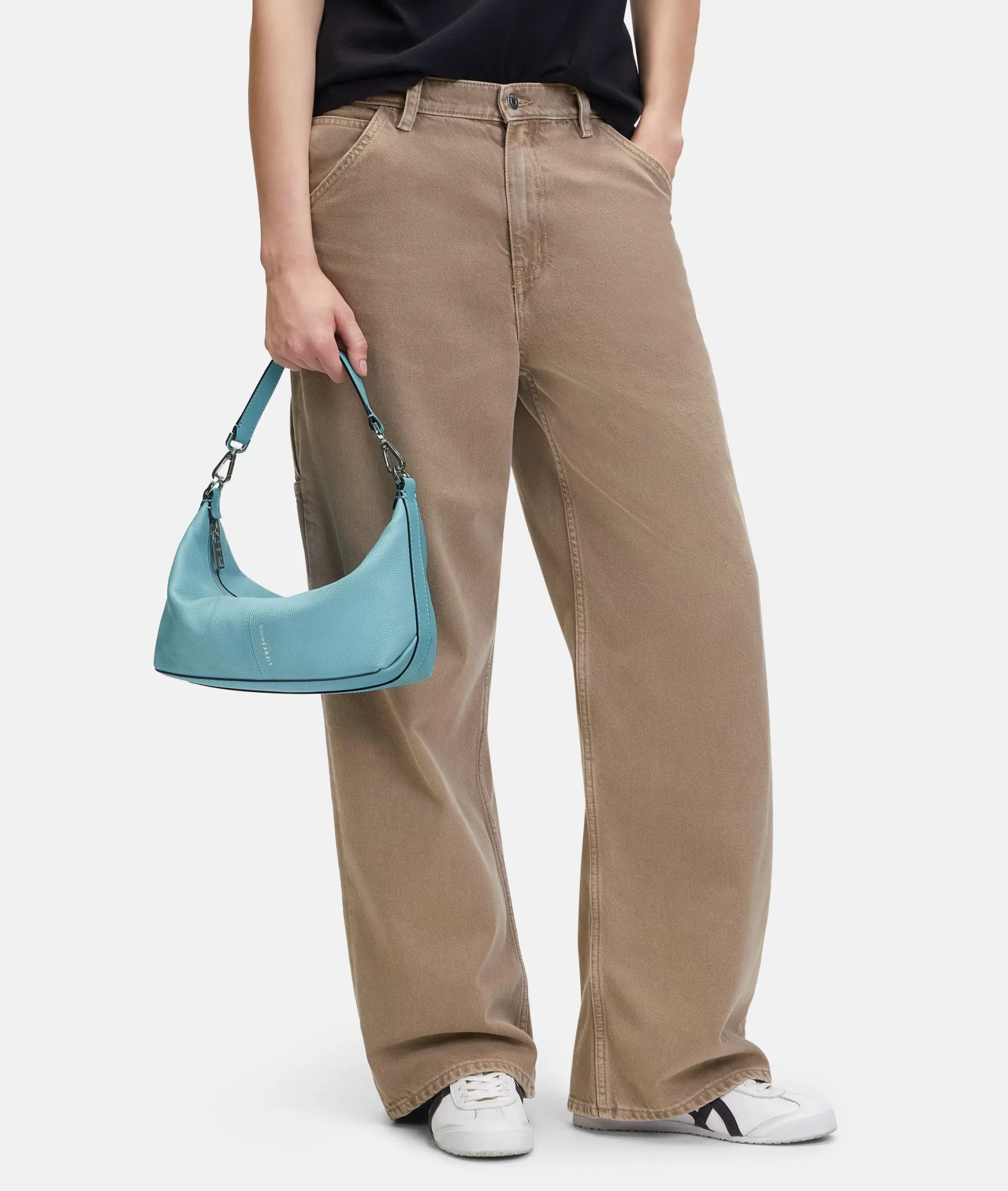 LIEBESKIND BERLIN  Ledertaschen | Schultertaschen<Paris Hobo S azurblau