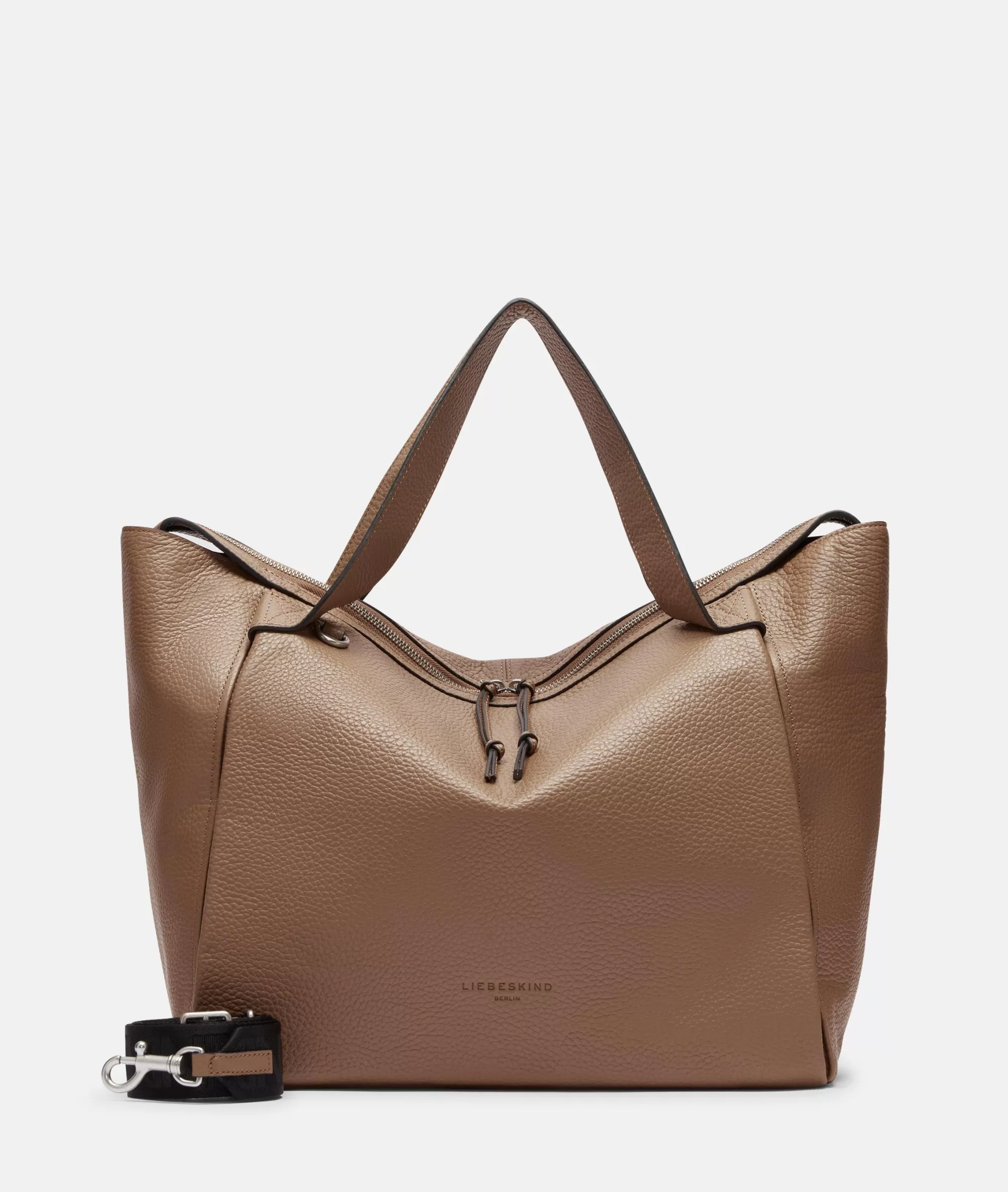 LIEBESKIND BERLIN  Ledertaschen | Schultertaschen<Satchel L zimt