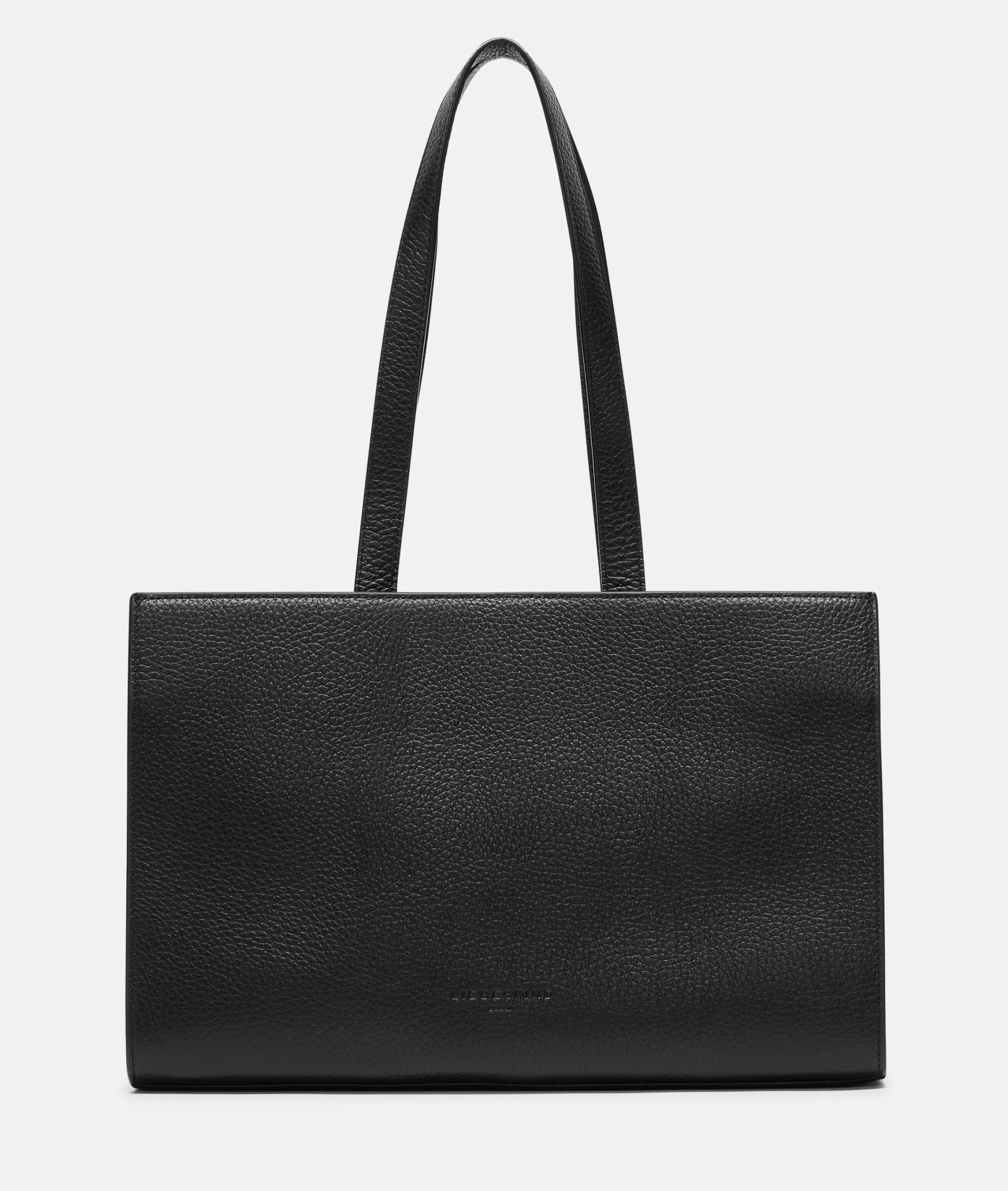 LIEBESKIND BERLIN  Ledertaschen | Schultertaschen<Satchel L schwarz
