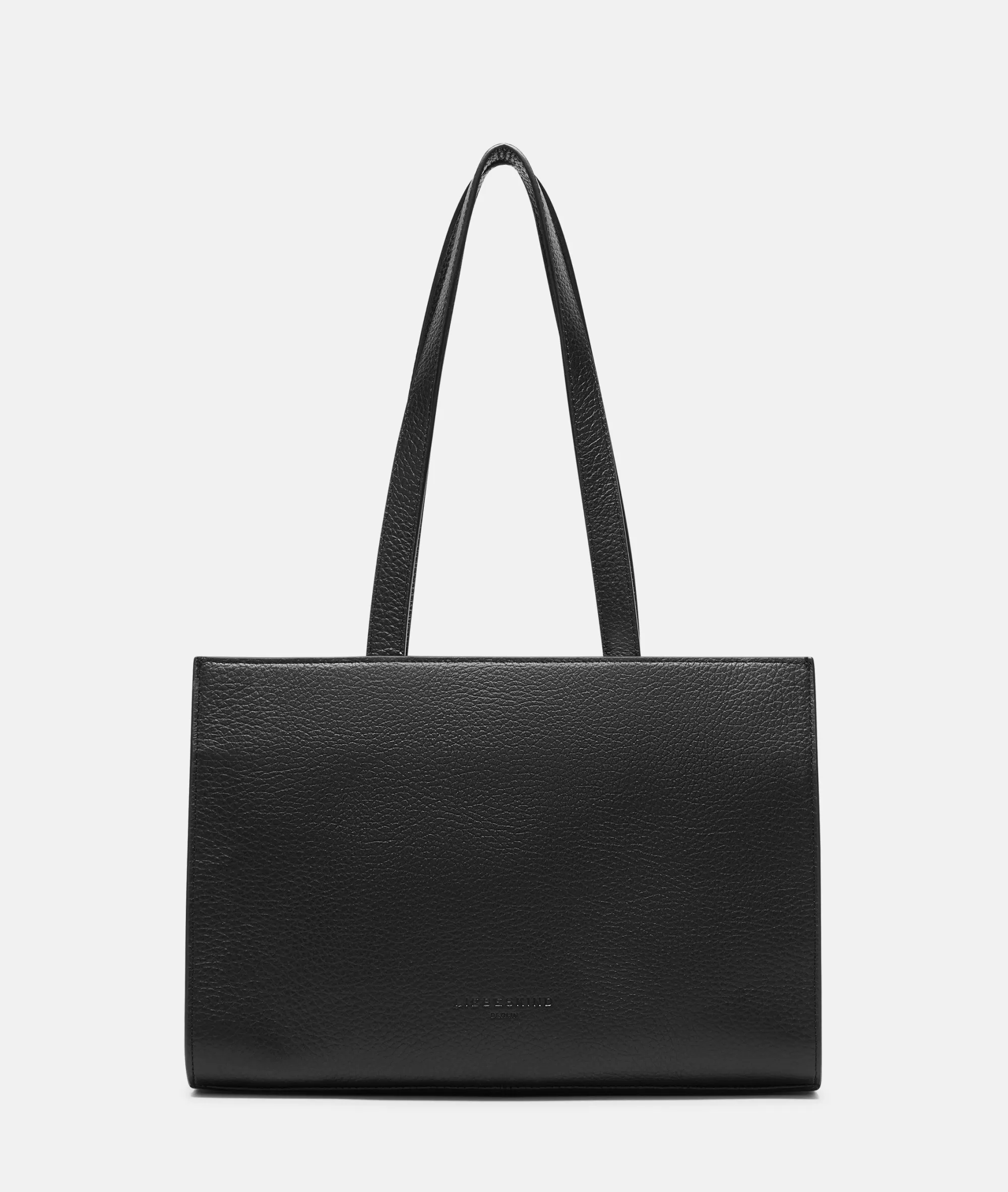 LIEBESKIND BERLIN  Ledertaschen | Schultertaschen<Satchel M schwarz
