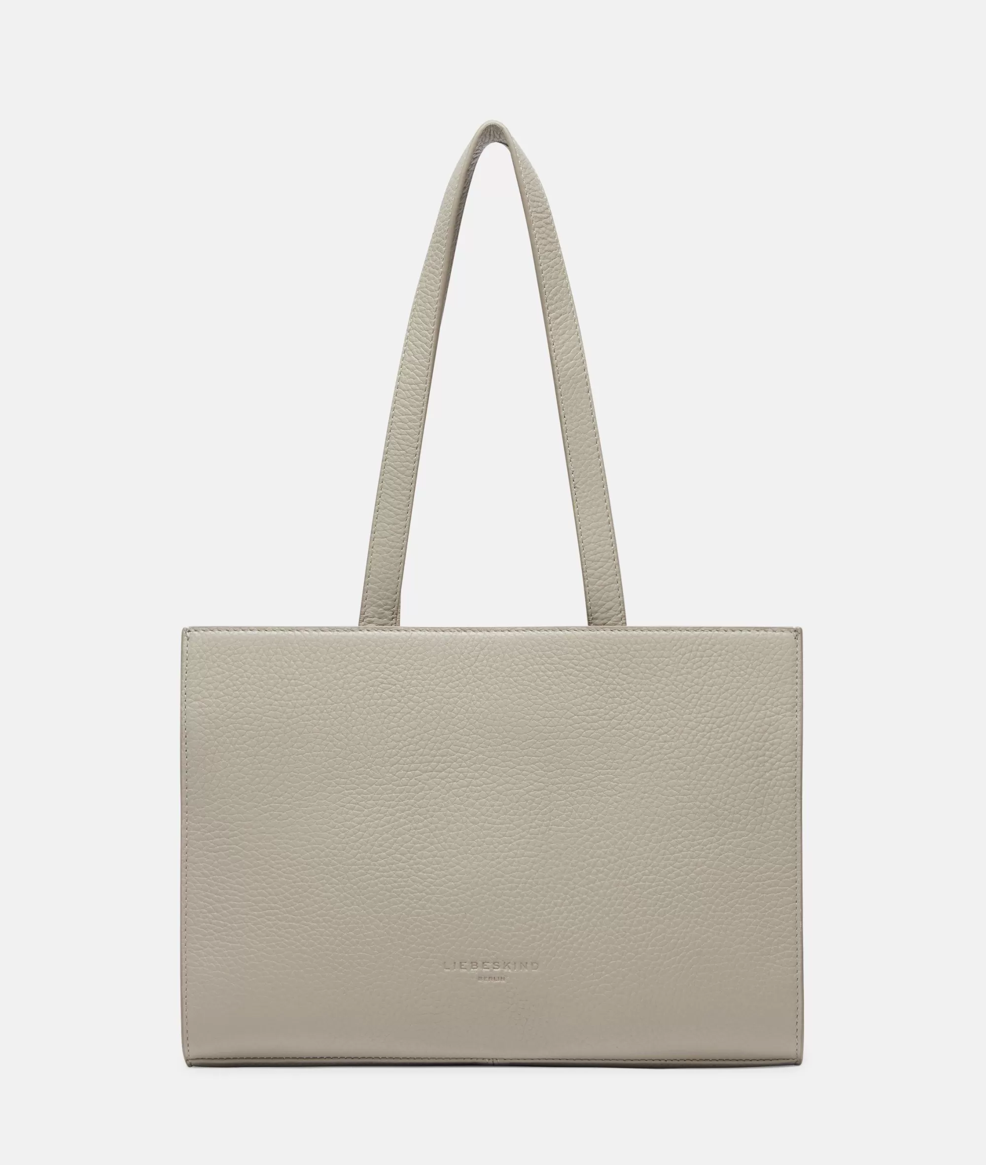 LIEBESKIND BERLIN  Ledertaschen | Schultertaschen<Satchel M sandfarben