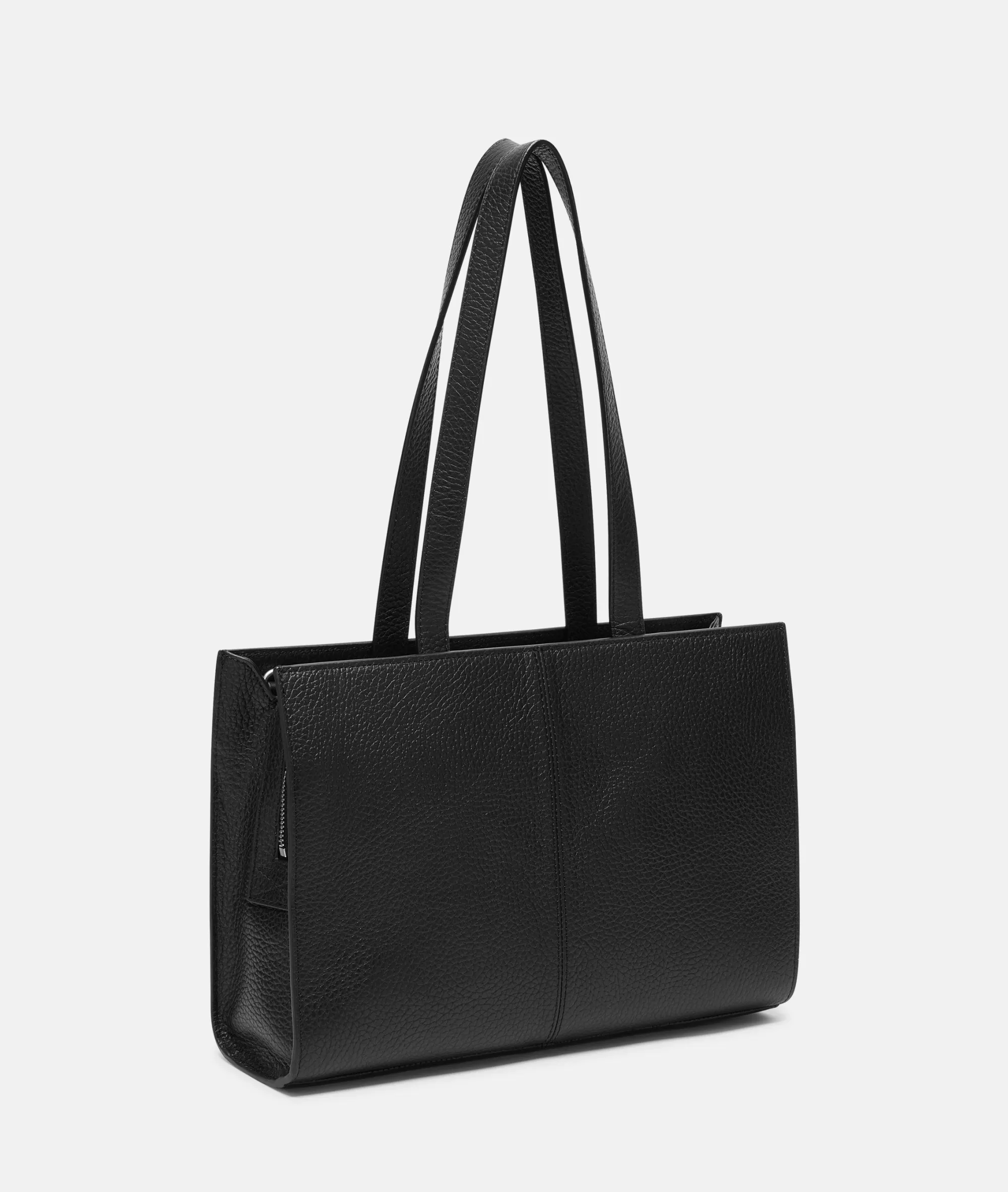 LIEBESKIND BERLIN  Ledertaschen | Schultertaschen<Satchel M schwarz