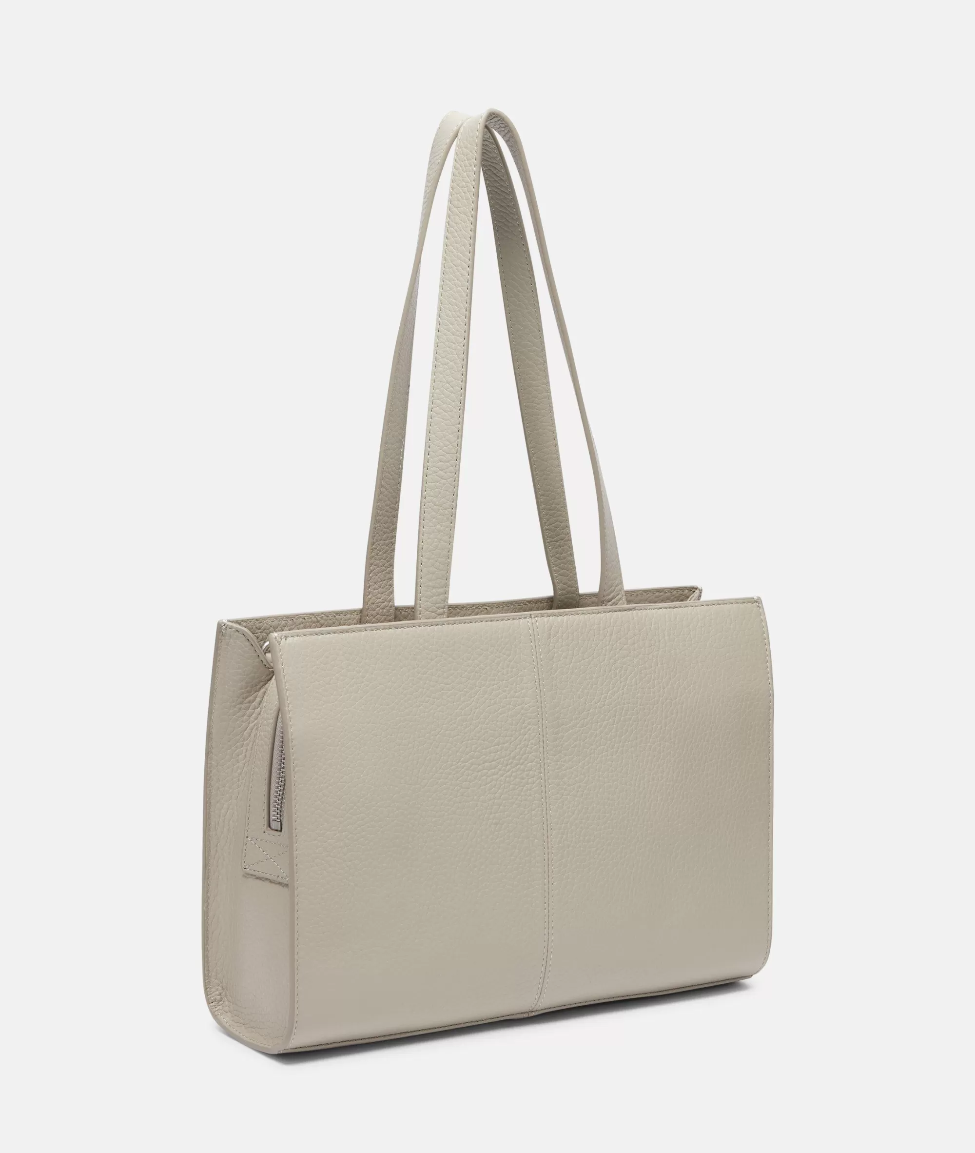 LIEBESKIND BERLIN  Ledertaschen | Schultertaschen<Satchel M sandfarben