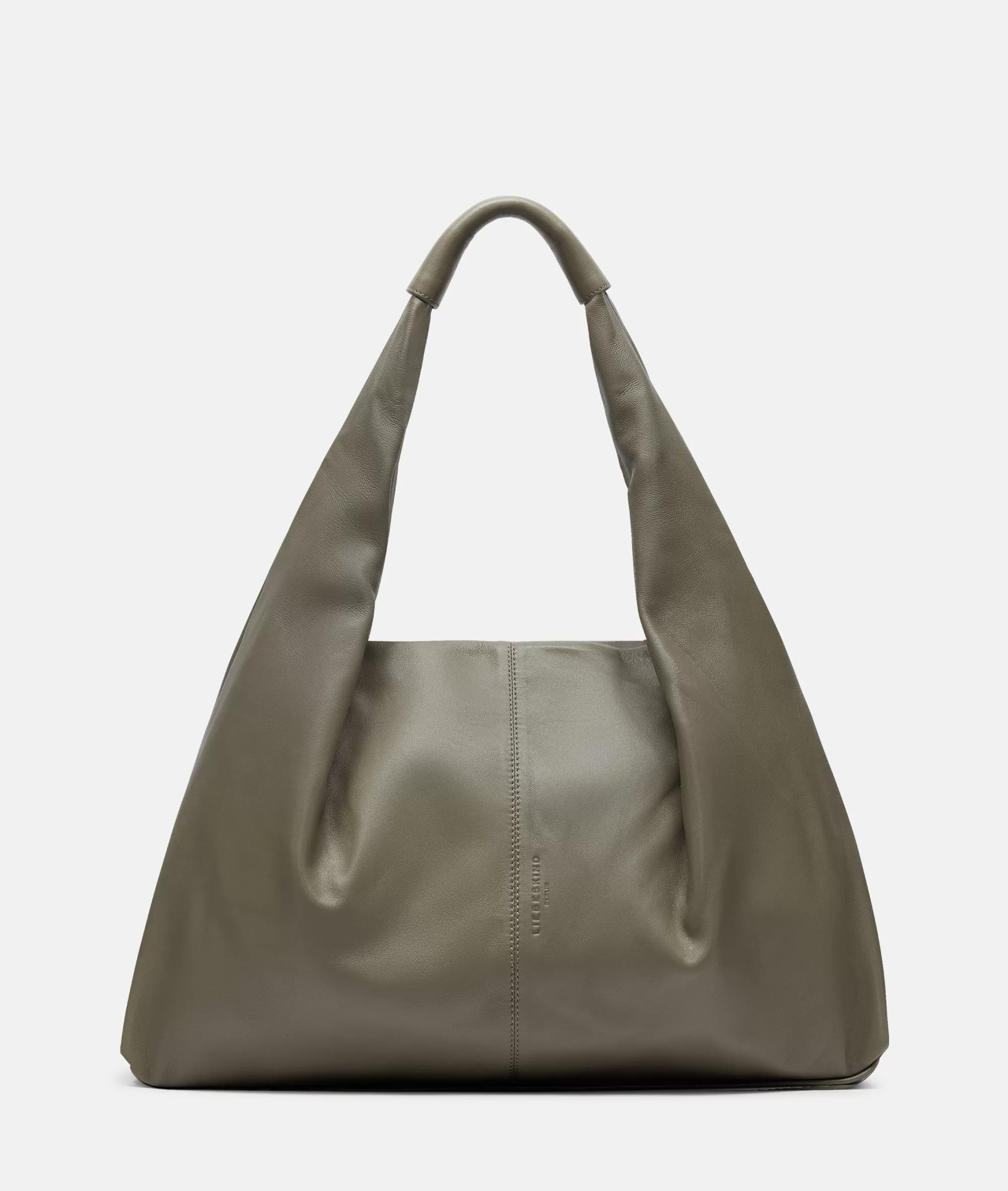 LIEBESKIND BERLIN  Ledertaschen | Schultertaschen<Scarlet Satchel L olivgrün