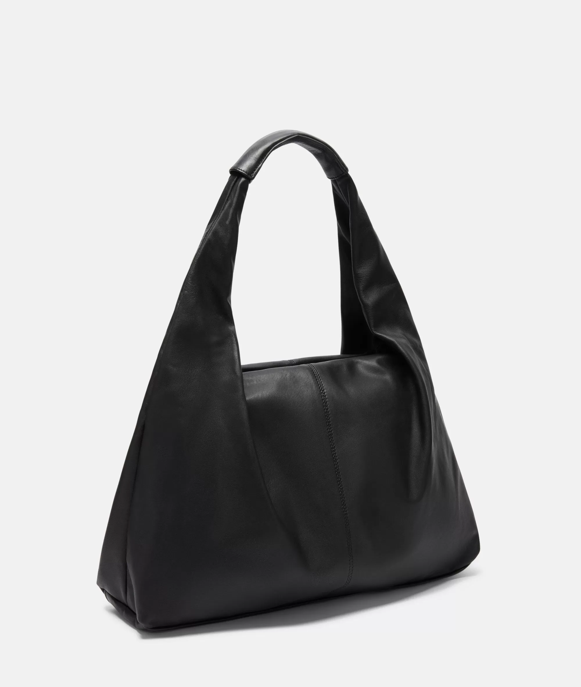 LIEBESKIND BERLIN  Ledertaschen | Schultertaschen<Scarlet Satchel L schwarz