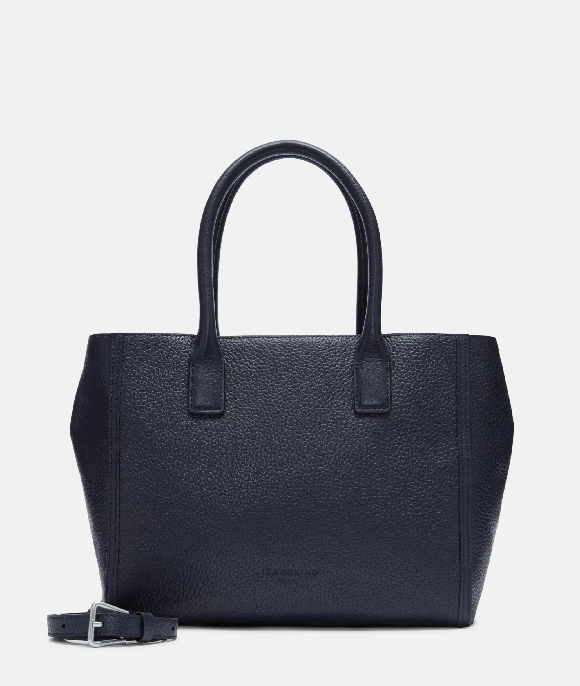 LIEBESKIND BERLIN  Ledertaschen | Shopper<Shopper Crossbody M navy