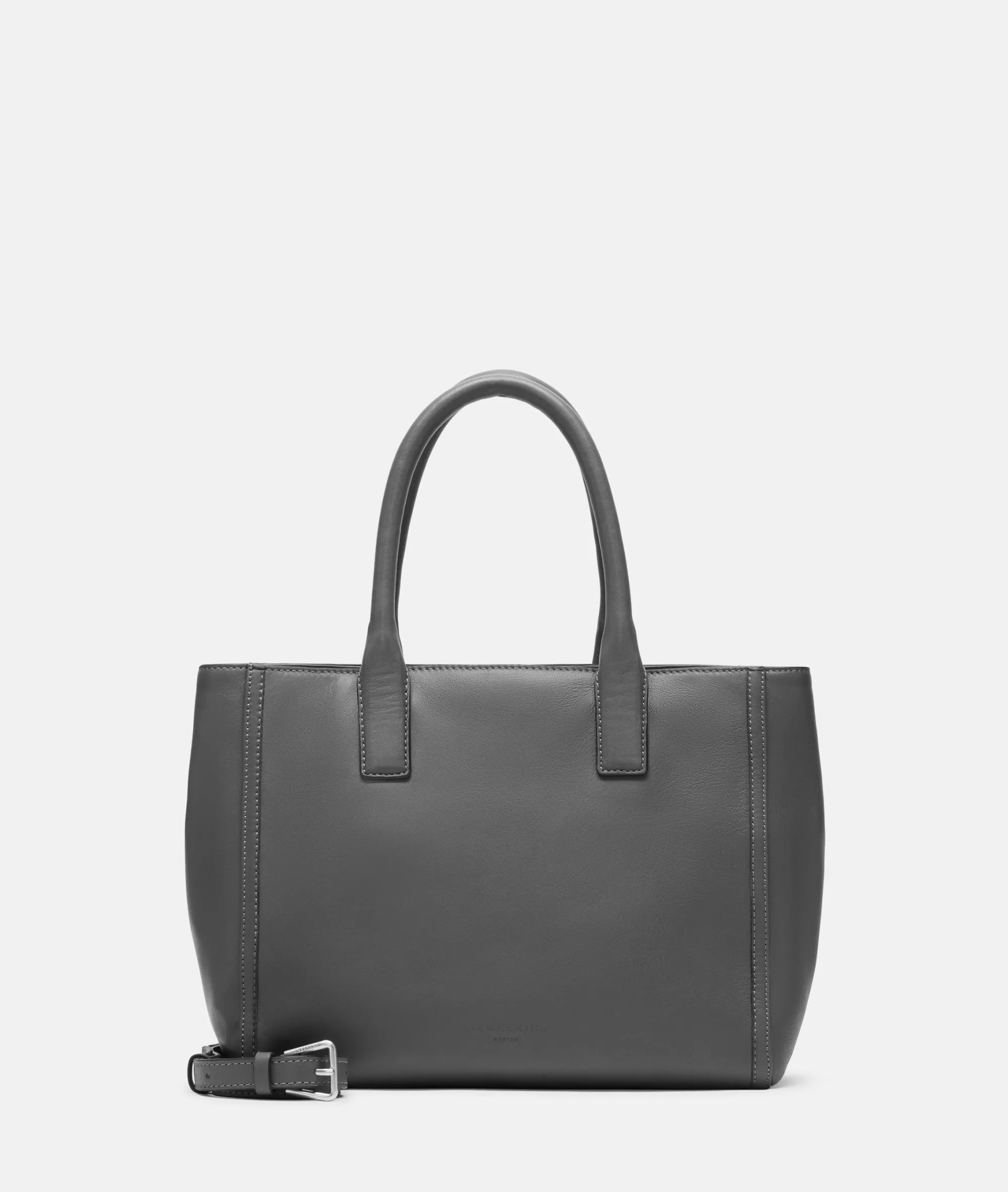 LIEBESKIND BERLIN  Ledertaschen | Shopper<Shopper Crossbody M grau