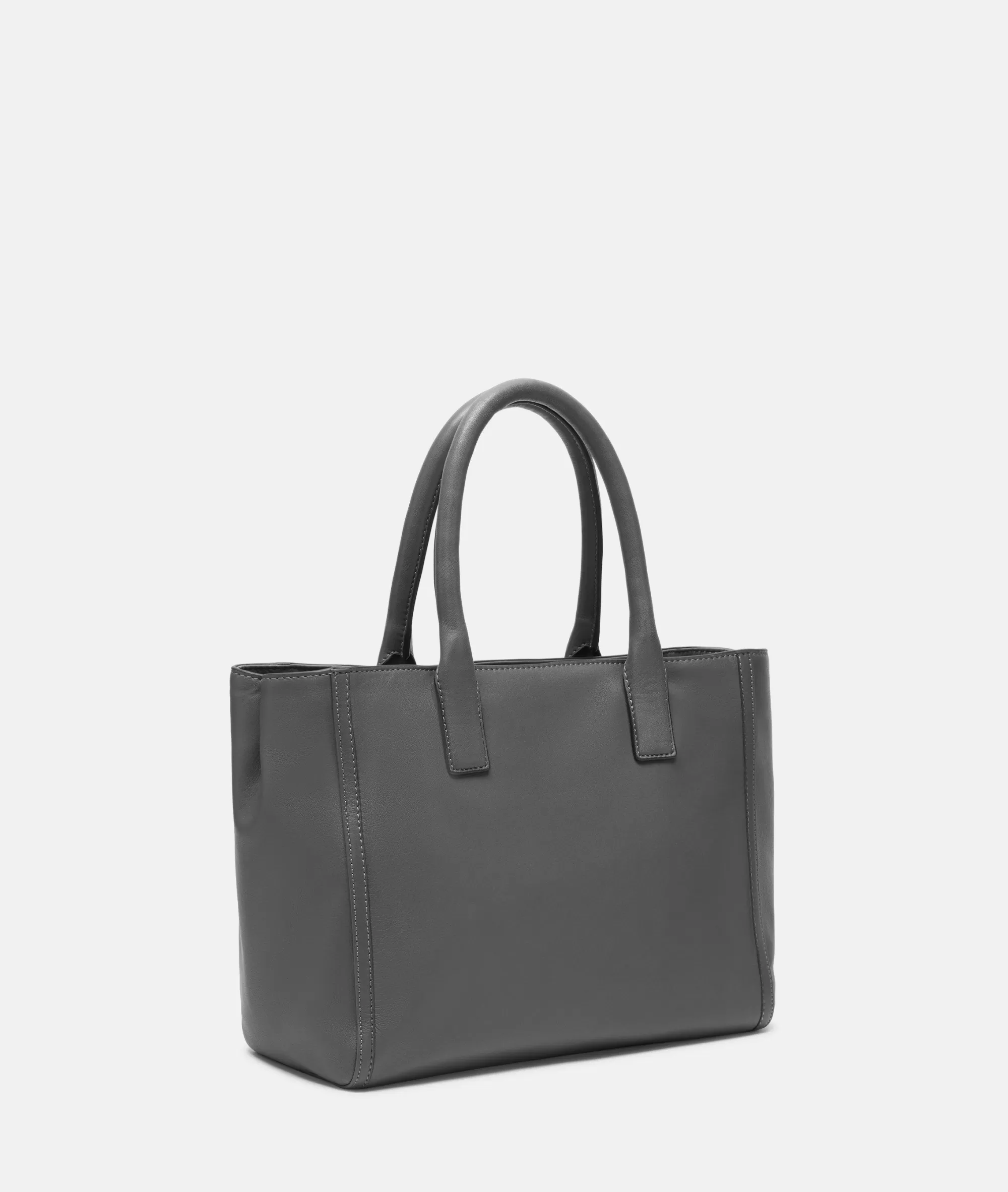 LIEBESKIND BERLIN  Ledertaschen | Shopper<Shopper Crossbody M grau