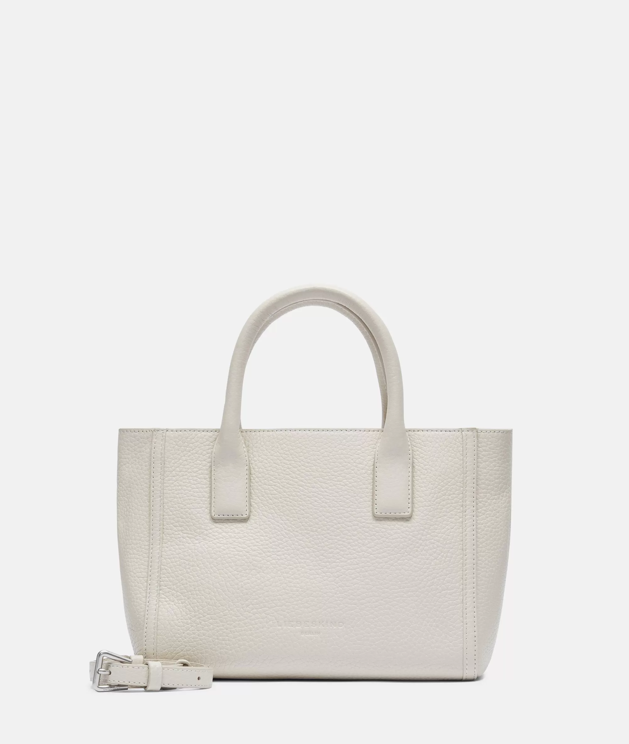 LIEBESKIND BERLIN  Ledertaschen | Umhängetaschen<Shopper Crossbody S creme