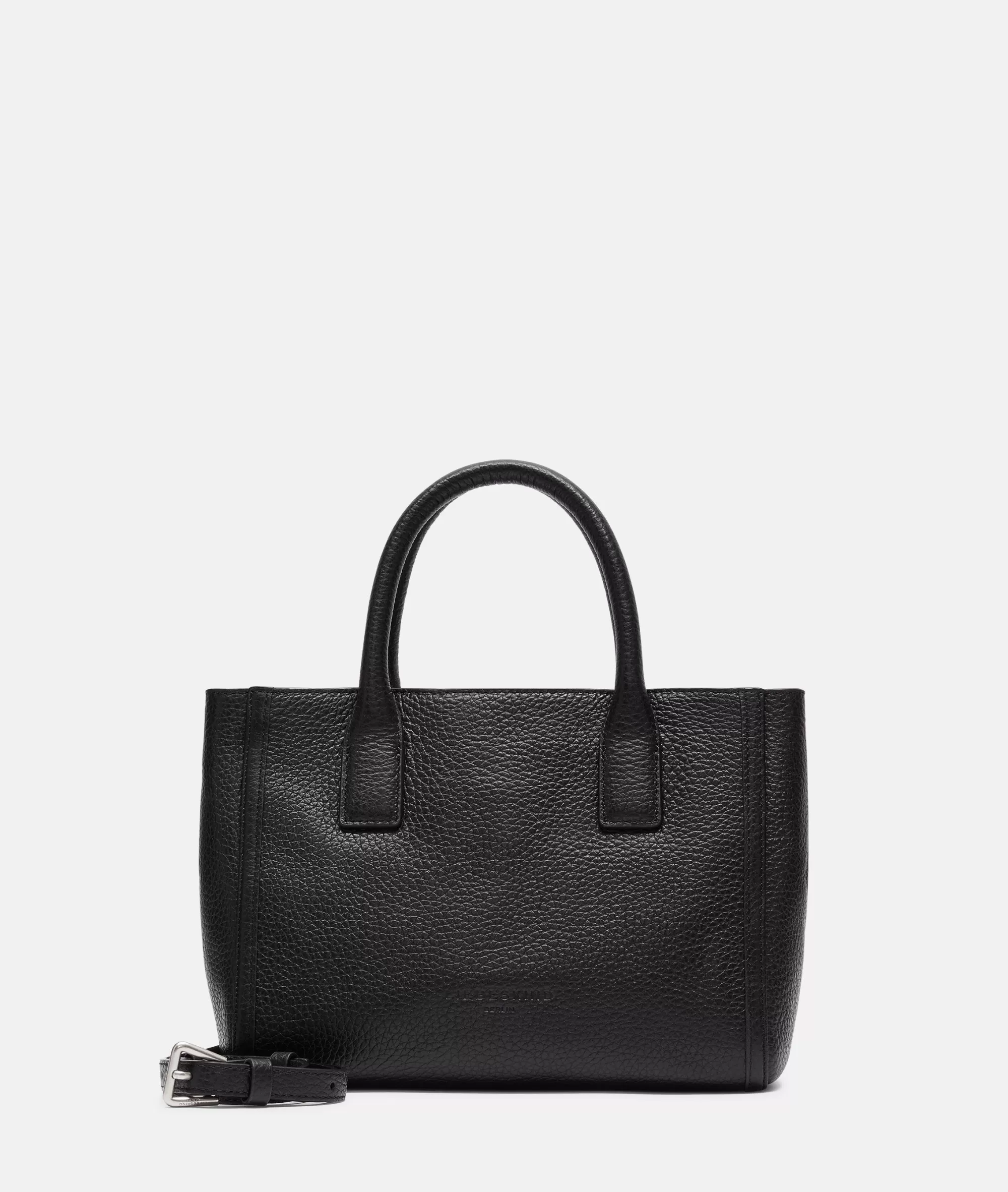 LIEBESKIND BERLIN  Ledertaschen | Umhängetaschen<Shopper Crossbody S schwarz