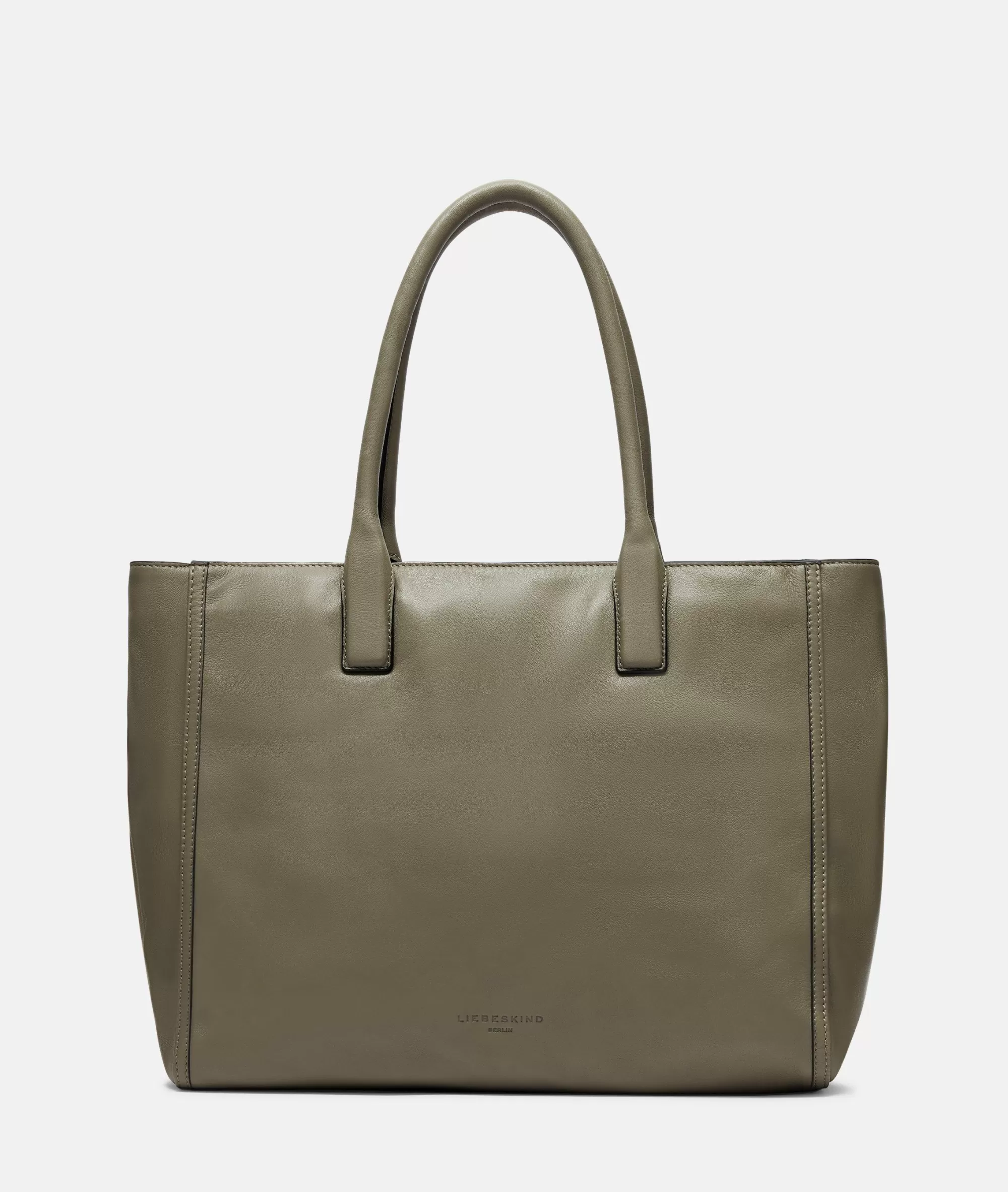 LIEBESKIND BERLIN  Ledertaschen | Shopper<Shopper L olivgrün