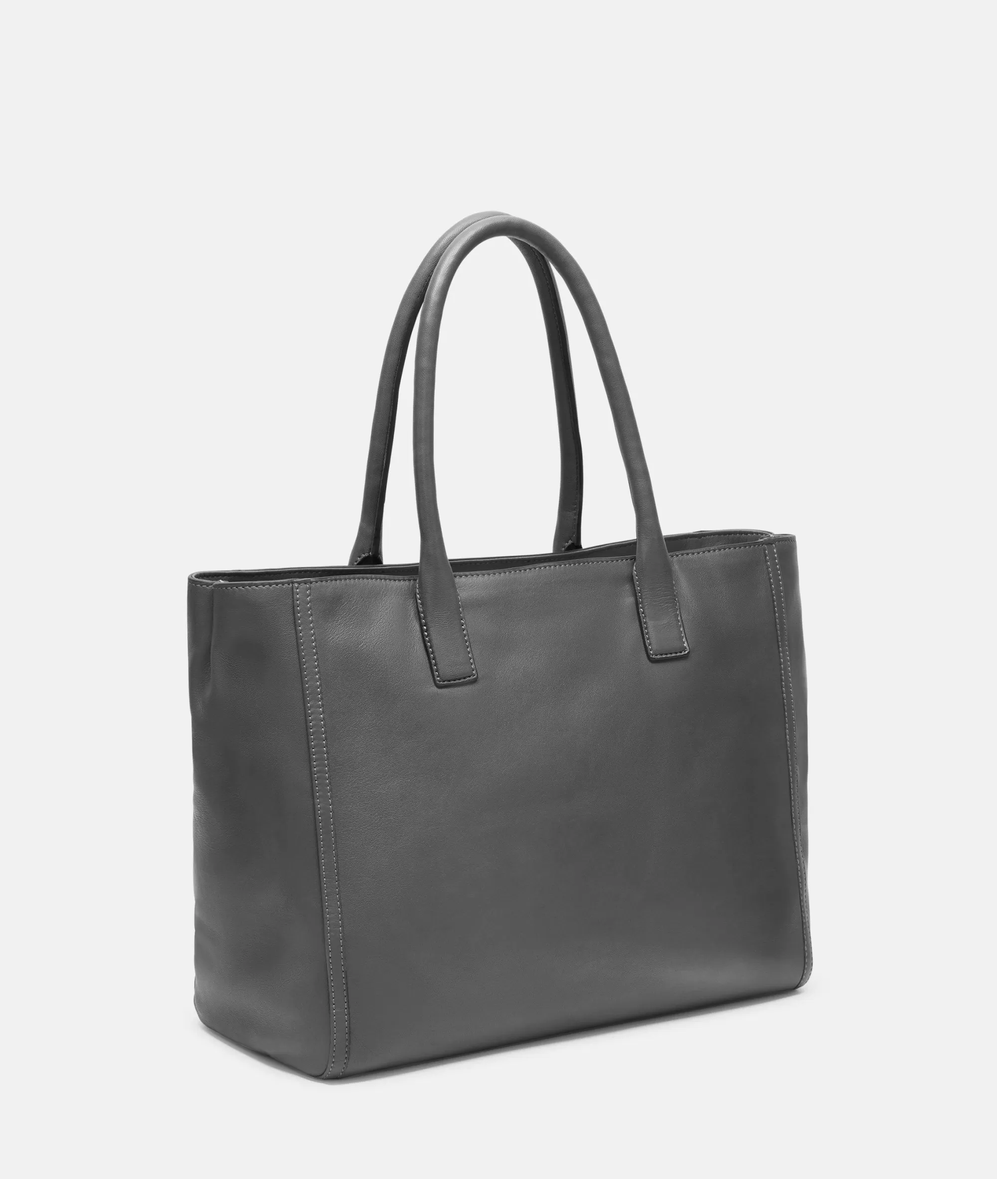 LIEBESKIND BERLIN  Ledertaschen | Shopper<Shopper L grau