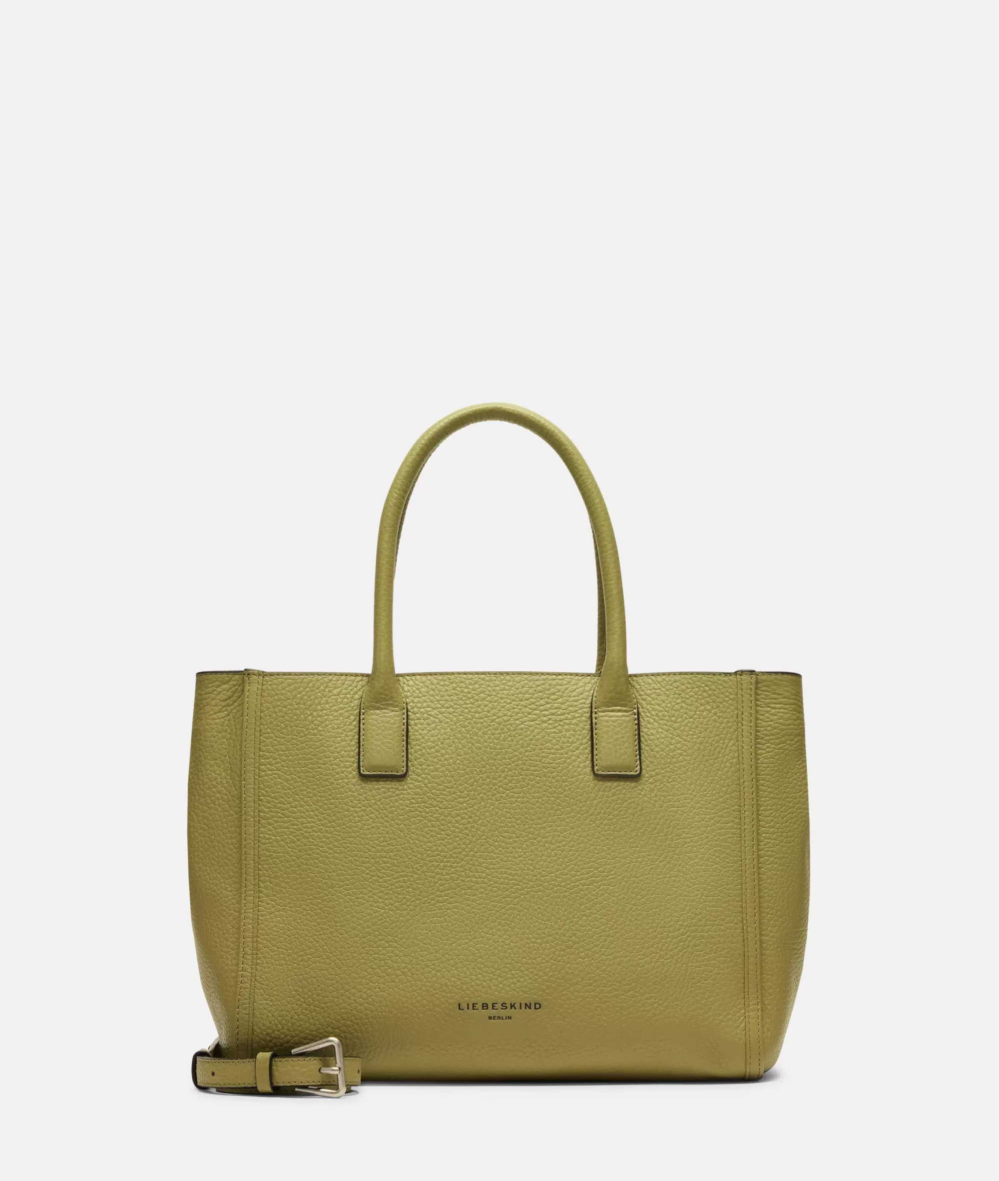 LIEBESKIND BERLIN  Ledertaschen | Shopper<Shopper M kiwigrün