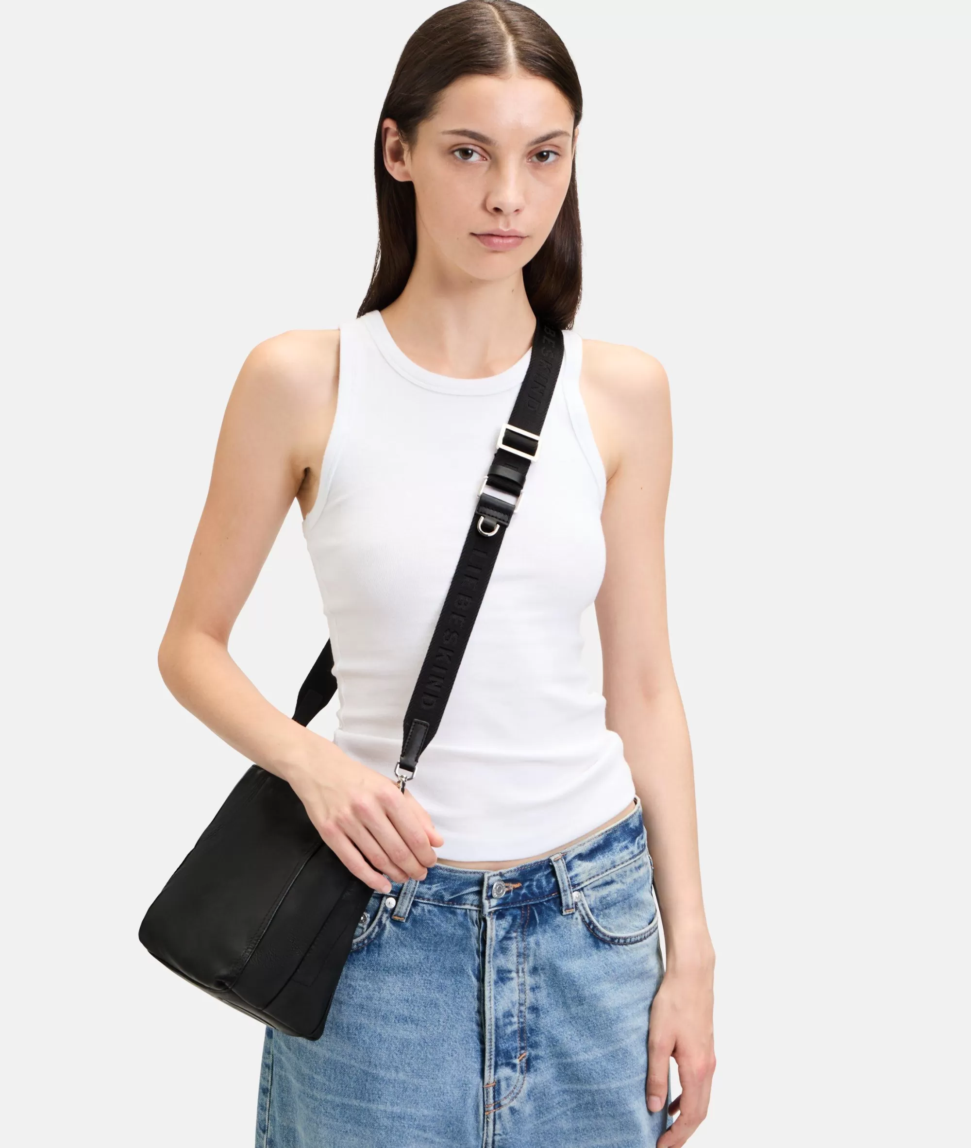 LIEBESKIND BERLIN  Schultergurte<Shoulder Strap schwarz