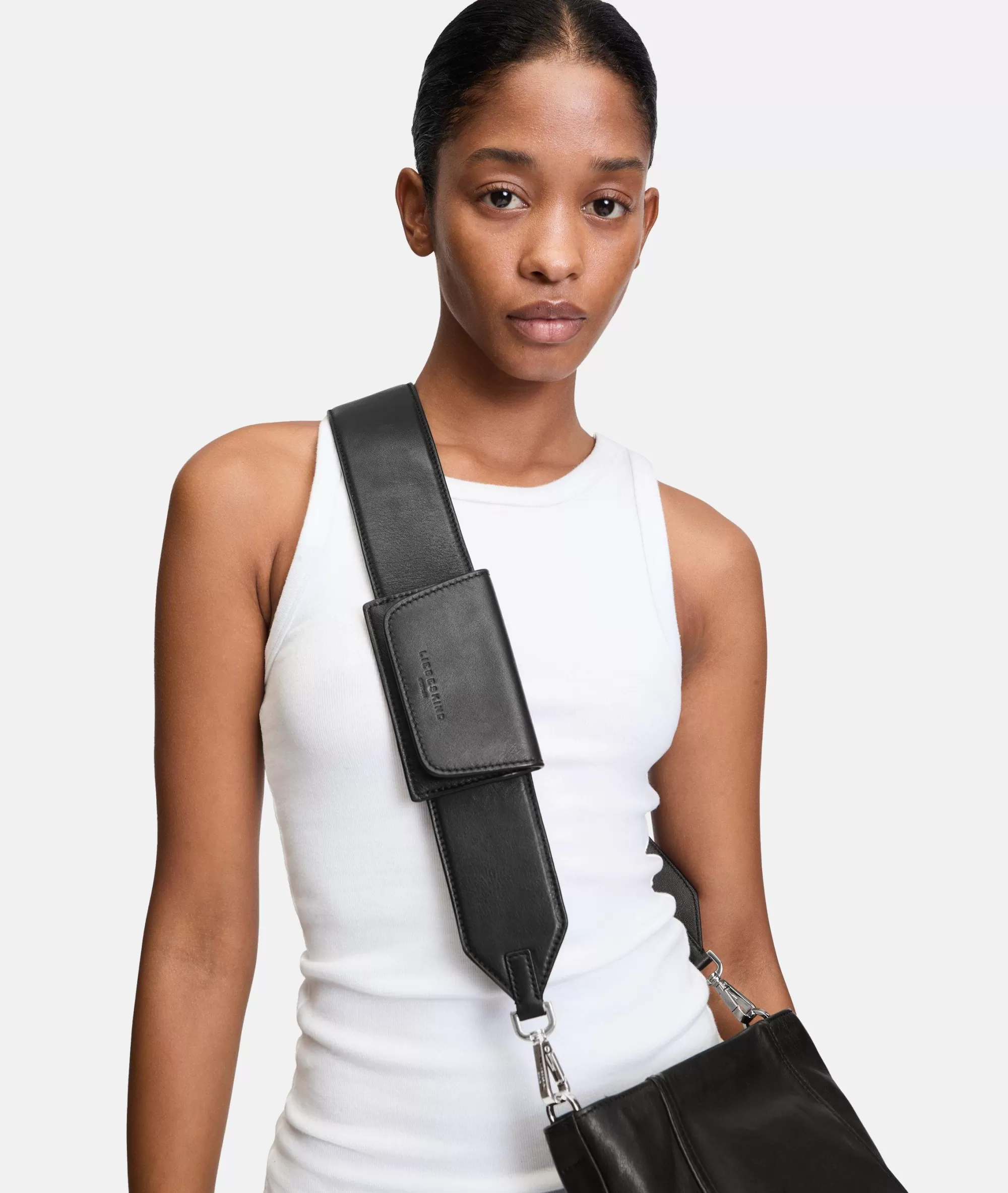 LIEBESKIND BERLIN  Schultergurte<Shoulder-Strap schwarz