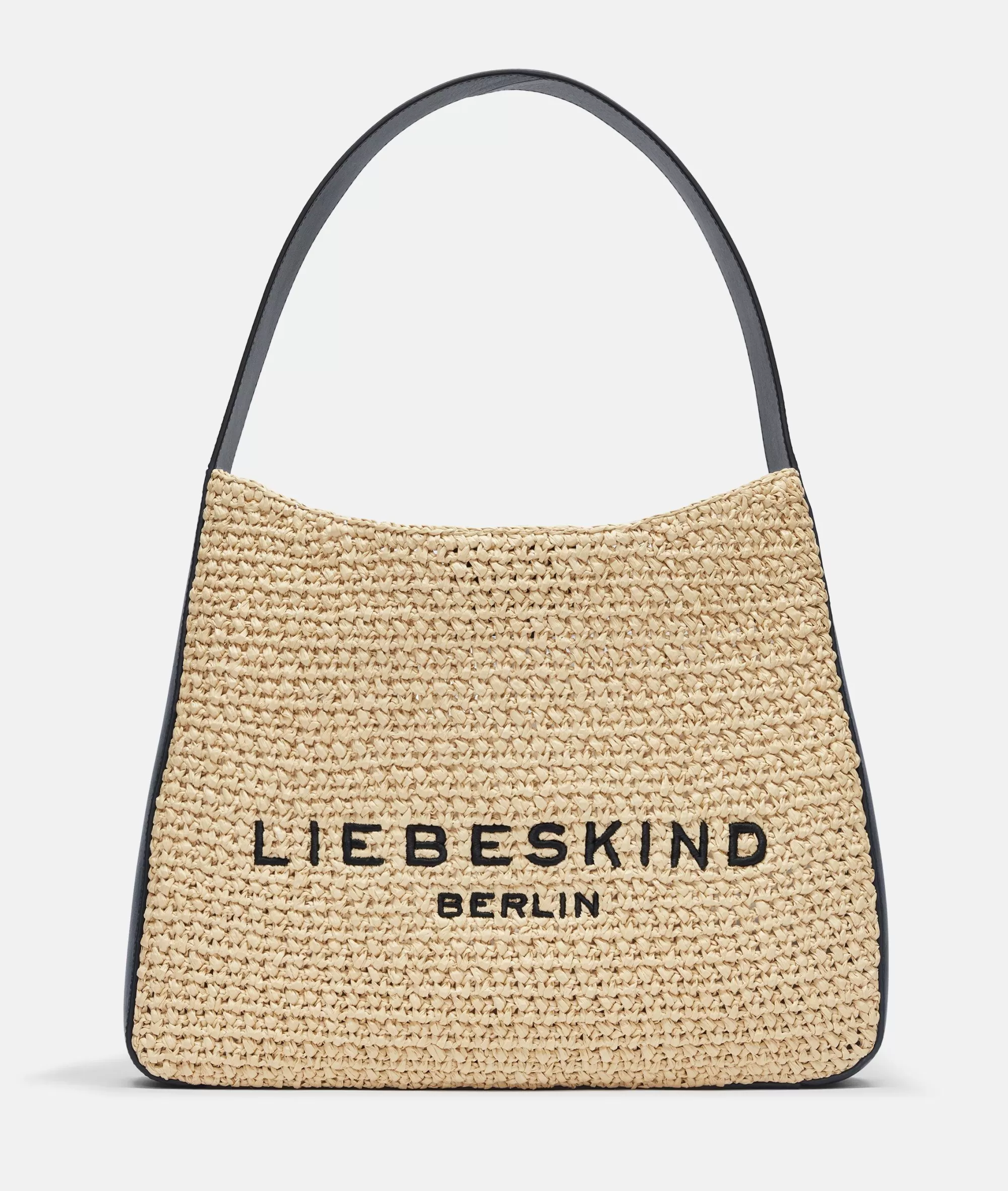 LIEBESKIND BERLIN  Schultertaschen<Straw Hobo L sandstein