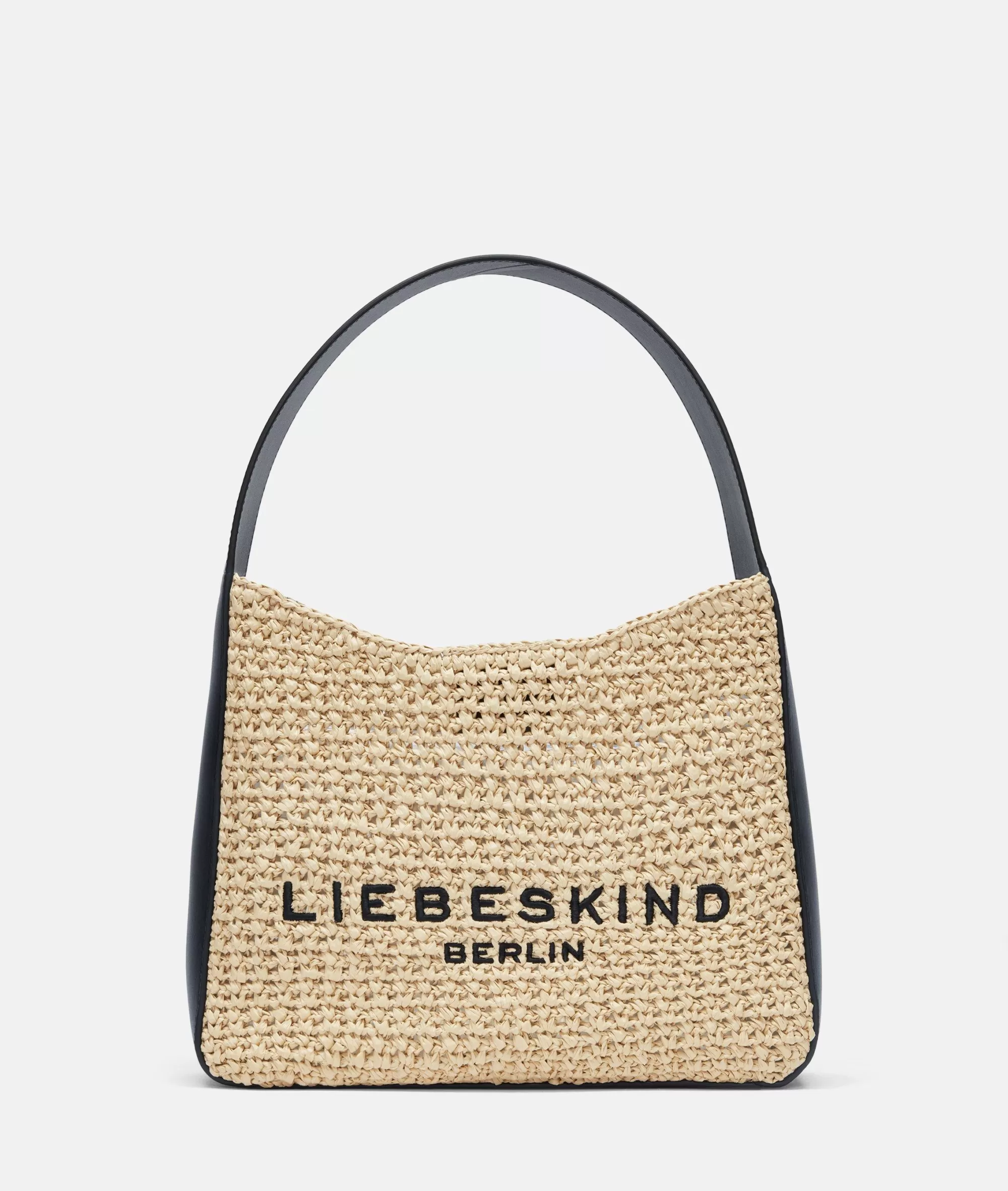 LIEBESKIND BERLIN  Schultertaschen<Straw Hobo M sandstein