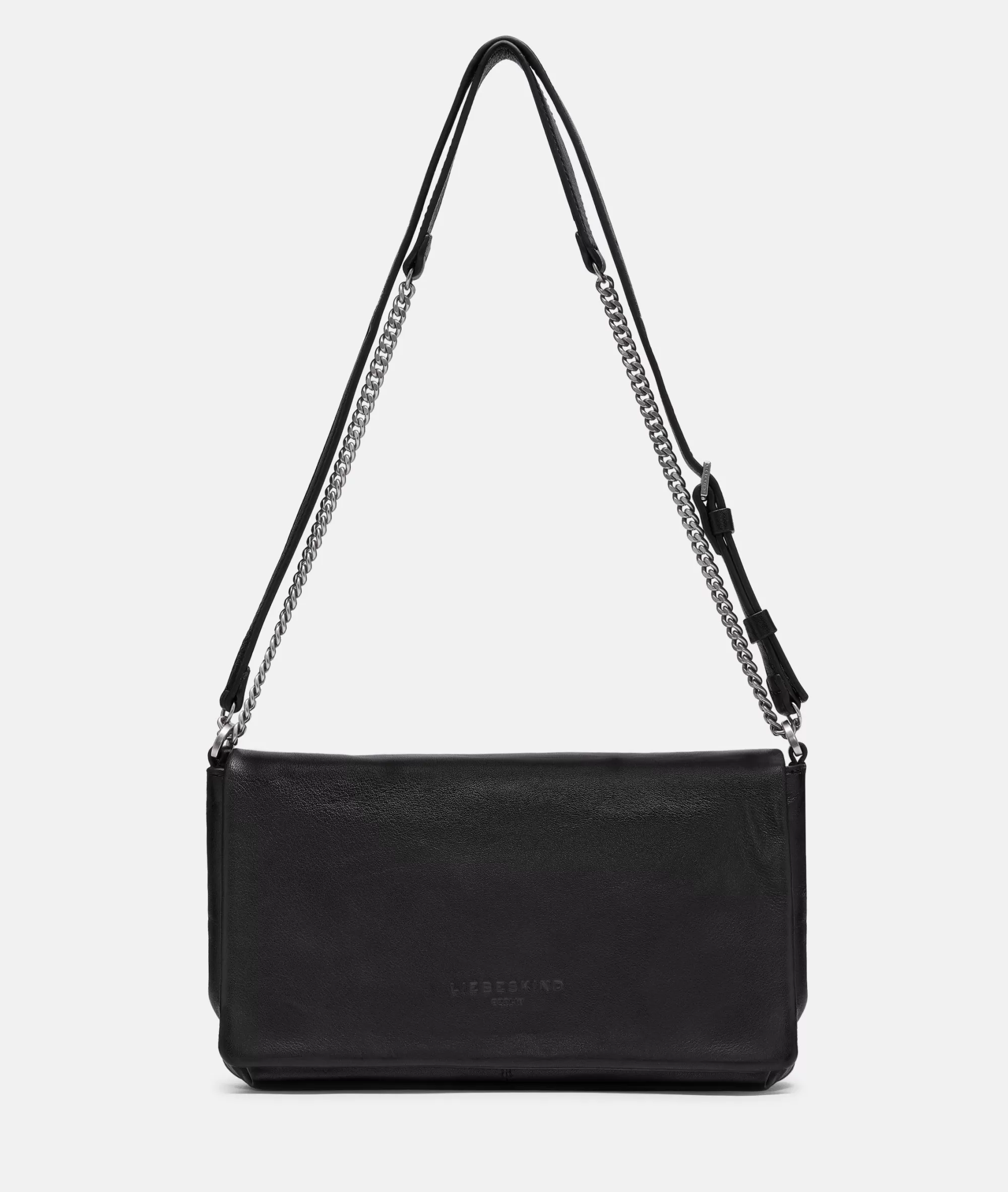 LIEBESKIND BERLIN  Ledertaschen | Umhängetaschen<Valeria Crossbody S schwarz